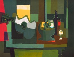 'Still Life with Guitar', Musee Moderne, Paris, Salon d'Automne, NY MOMA, LACMA