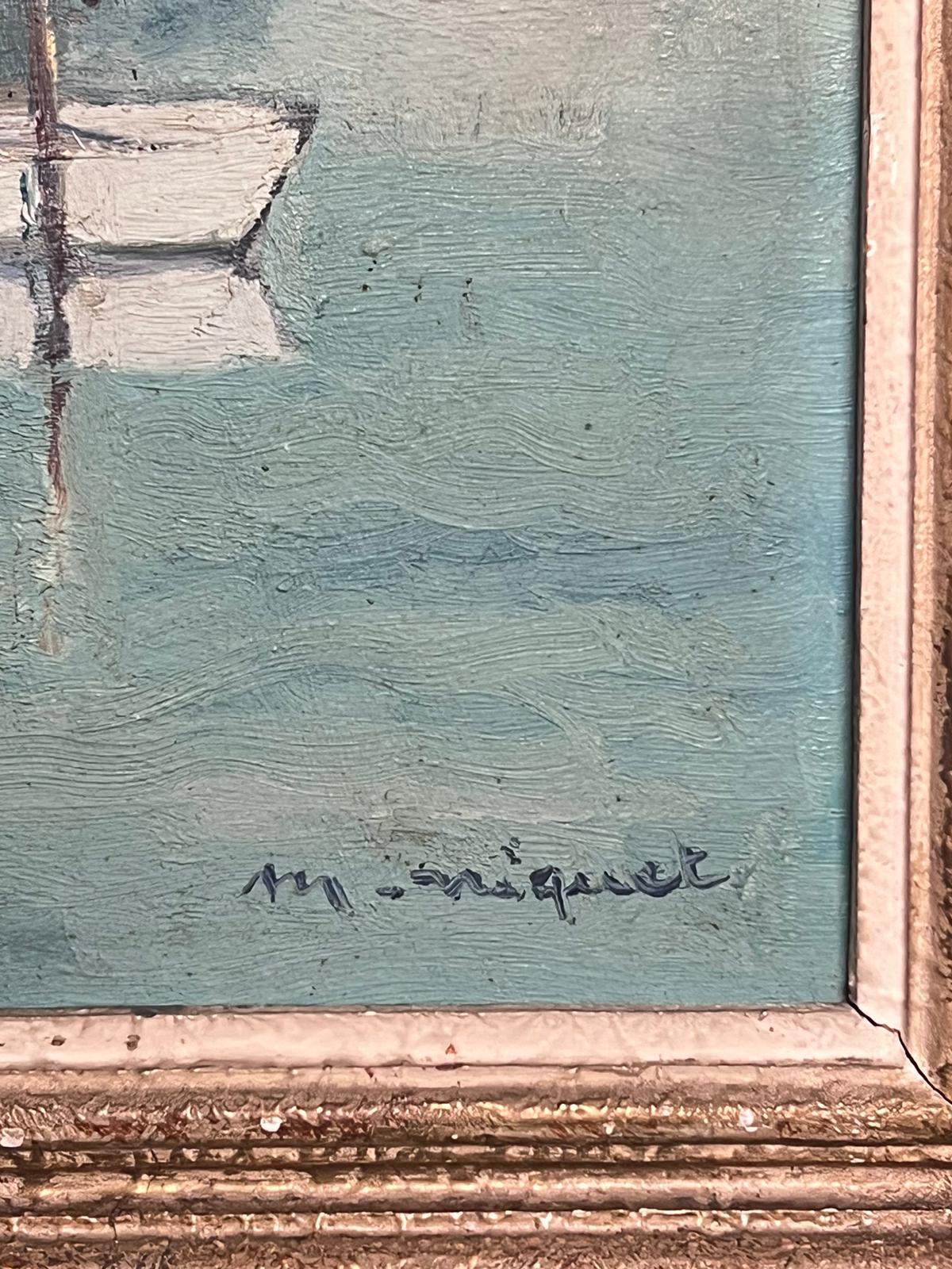 Le Pecheur
by Marcel Niquet (French 1889-1960)
signed oil on board, framed
framed: 12.5 x 16 inches
board: 9.5 x 13 inches
provenance: private collection, UK
condition: very good and sound condition 