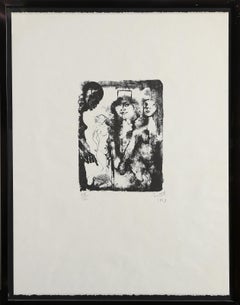 Le nouveau Dame, Lithographie von Marcel Notebaert, 1943