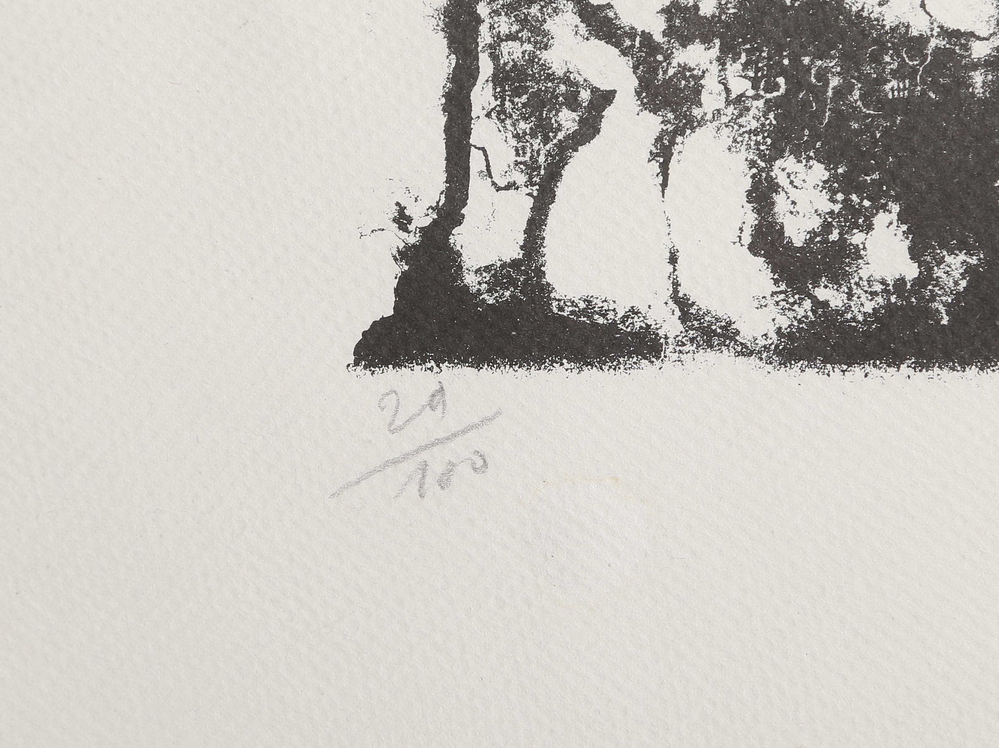Lithographie Missile, 1942 von Marcel Notebaert im Angebot 2
