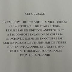 Marcel Proust – Sodom and Gomorrah II & The Prisoner