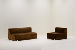 „Marcel-Sofa und Stuhl von Kazuhide Takahama für Gavina, Italien, 1960er Jahre.
