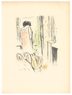 "Collette la Vagabonde" original lithograph
