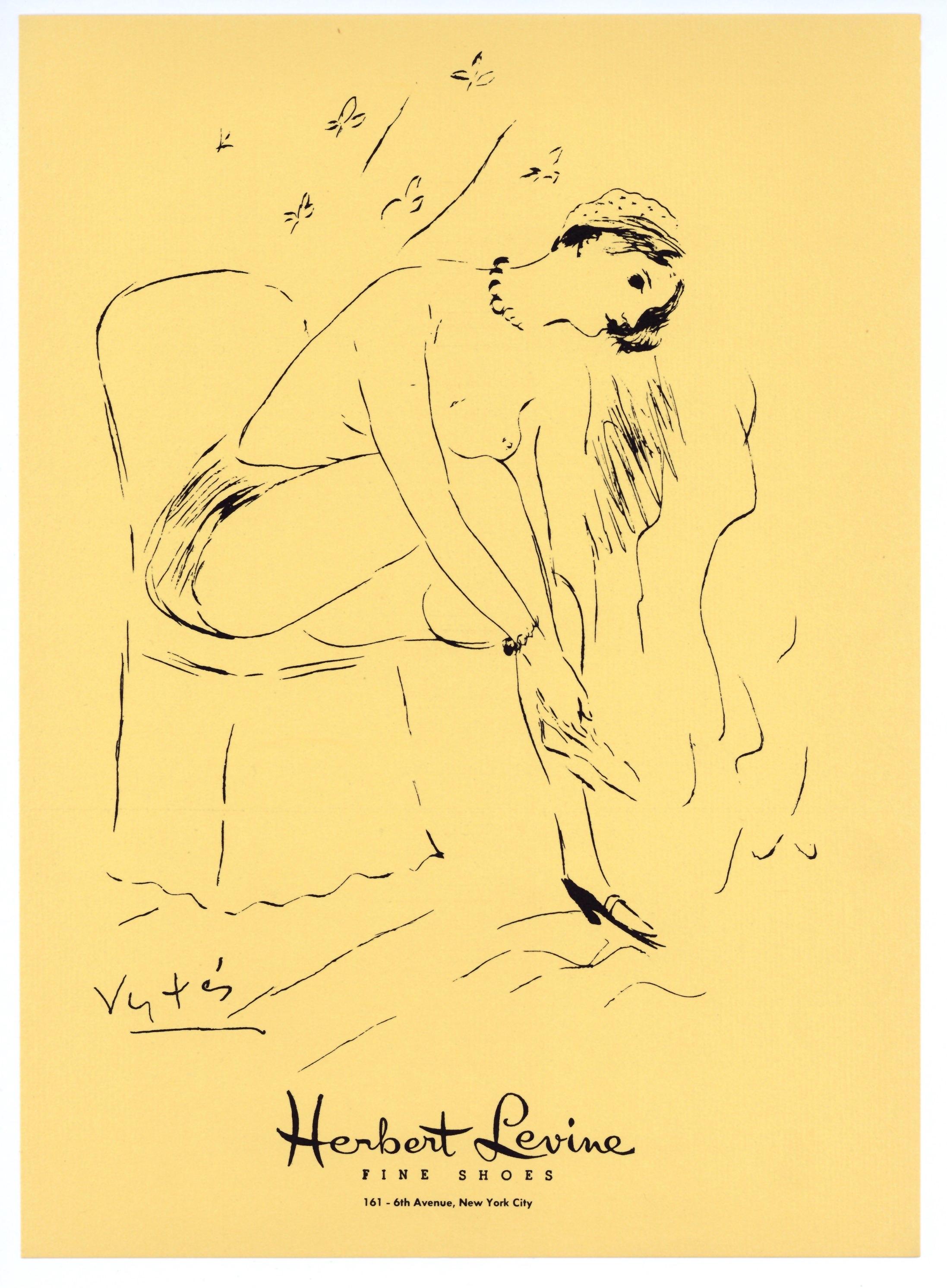 original lithograph - Print by Marcel Vertès