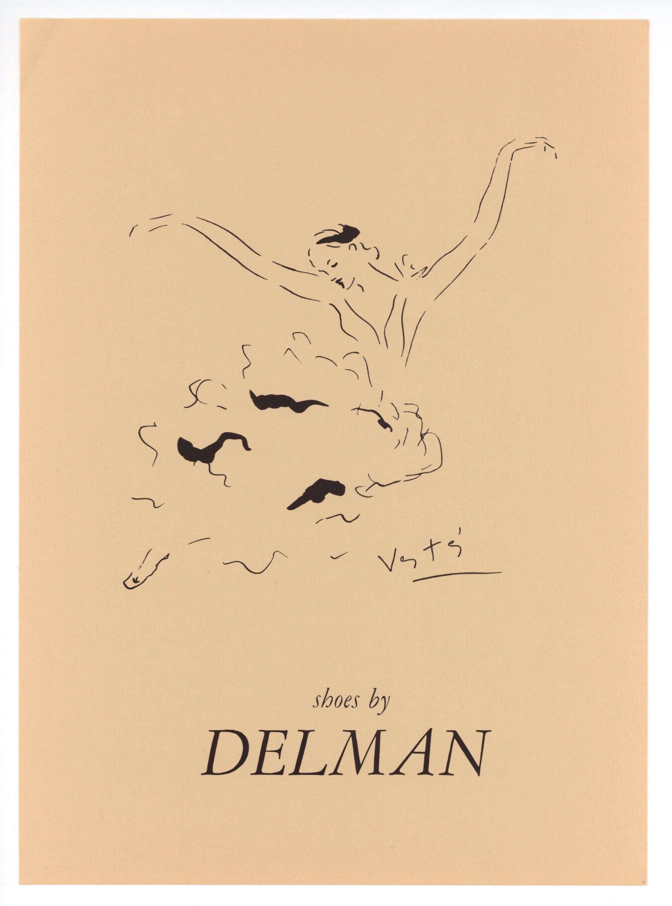 original lithograph - Print by Marcel Vertès