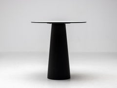 Marcel Wanders Container Dining Table, Black Base & White Top