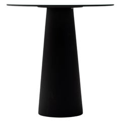 Used Marcel Wanders Container Dining Table, Black Base & White Top