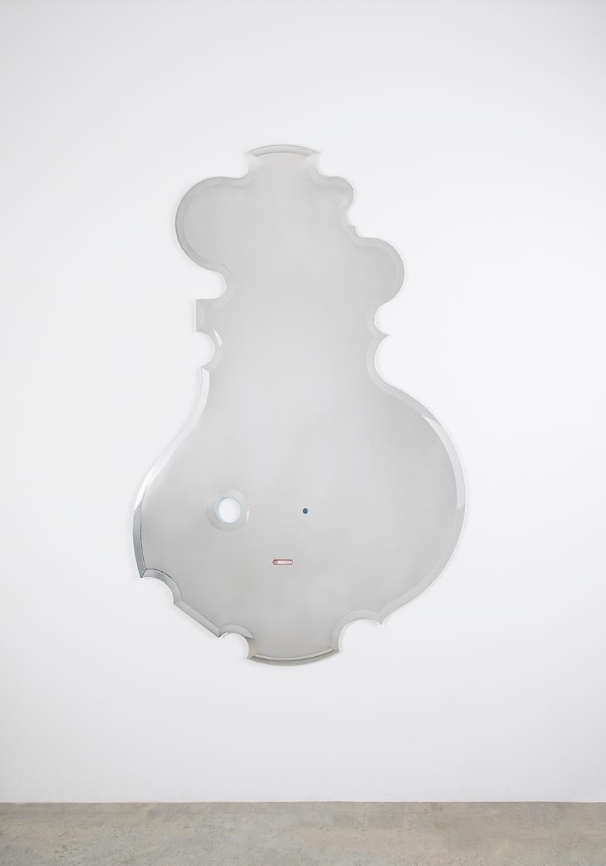 Marcel Wanders [Dutch, b. 1963]
Dysmorphophobia 3, 2015
Ultra clear glass, glass coating, stainless steel
78.75 x 51.25 inches
200 x 130 cm

Marcel Wanders grew up in Boxtel, the Netherlands, and graduated cum laude from the School of the Arts