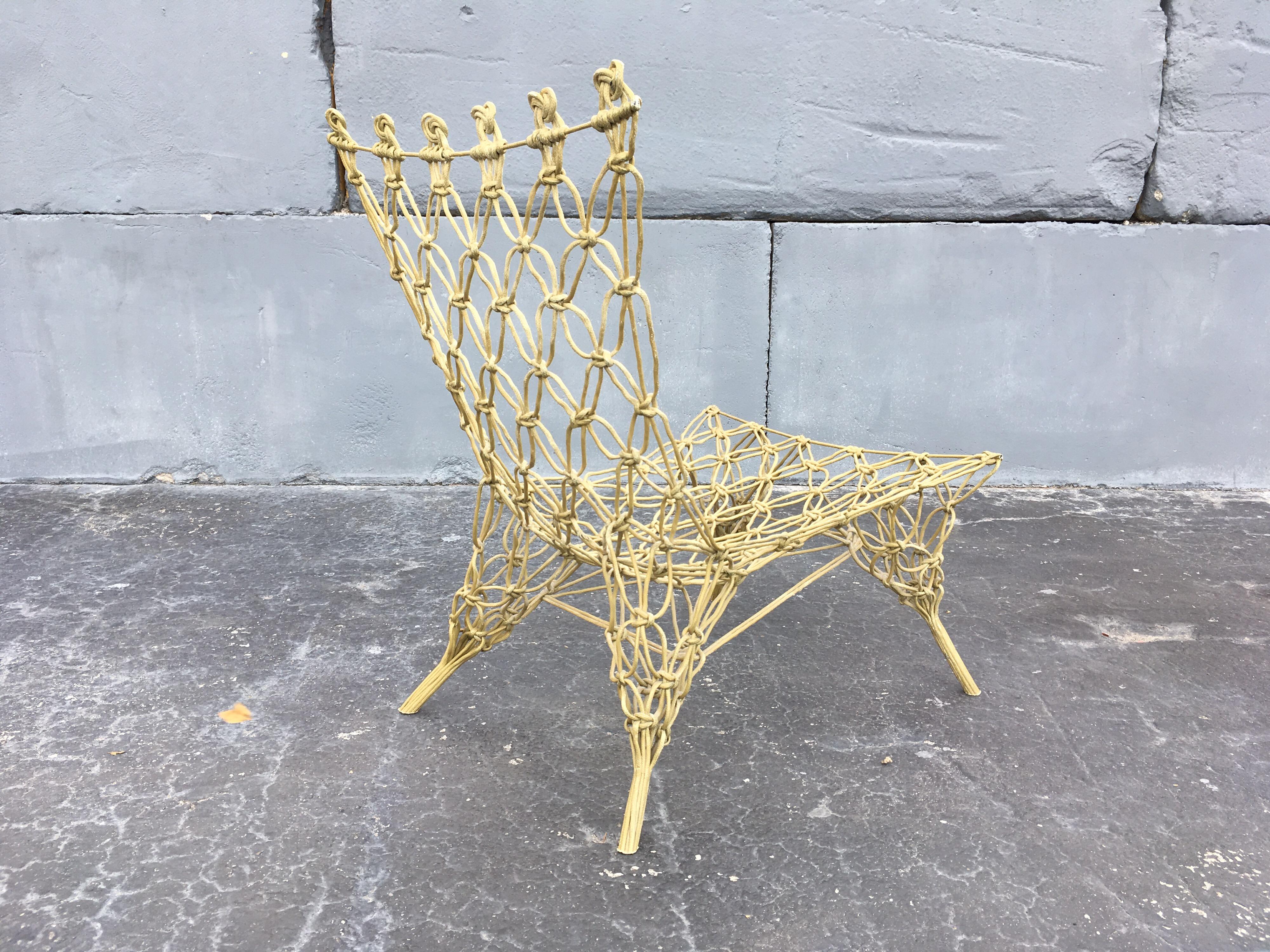 Italian Marcel Wanders “Knotted” Chair