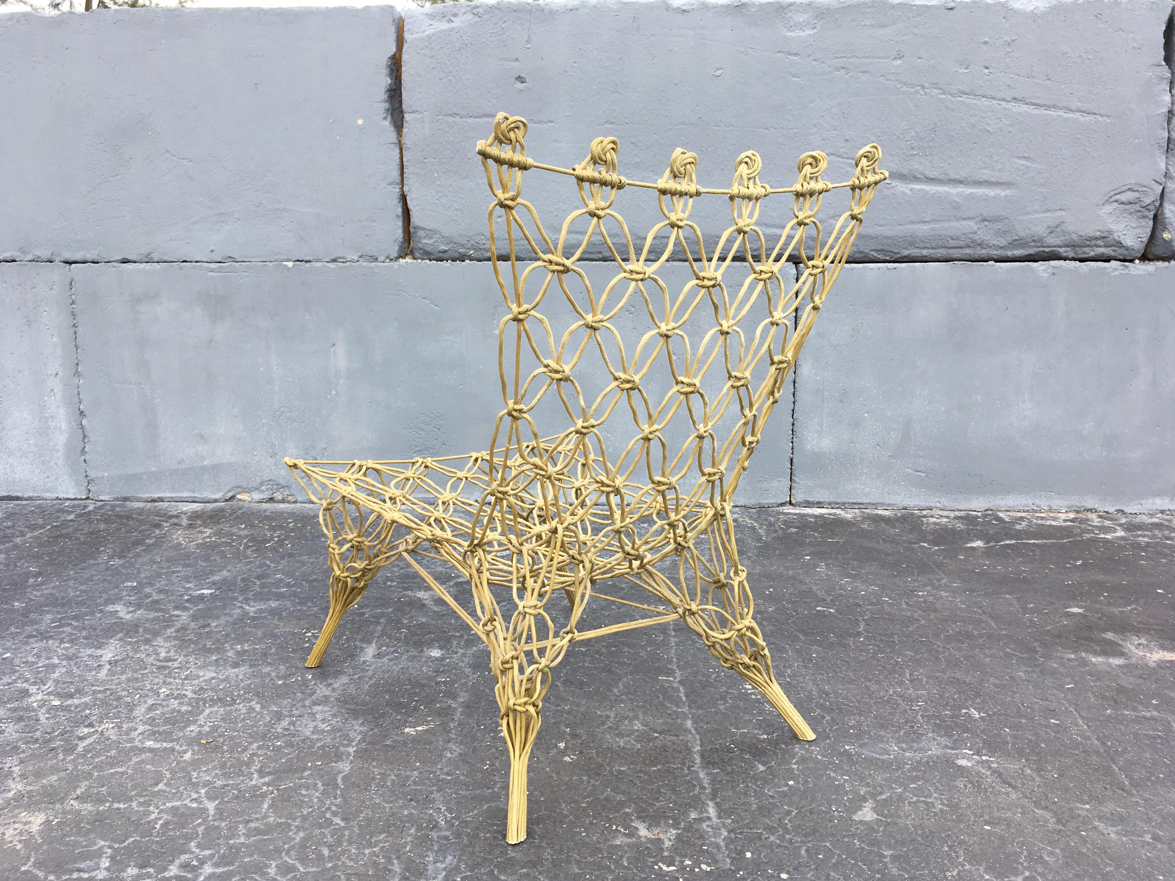 Marcel Wanders “Knotted” Chair In Good Condition In Miami, FL