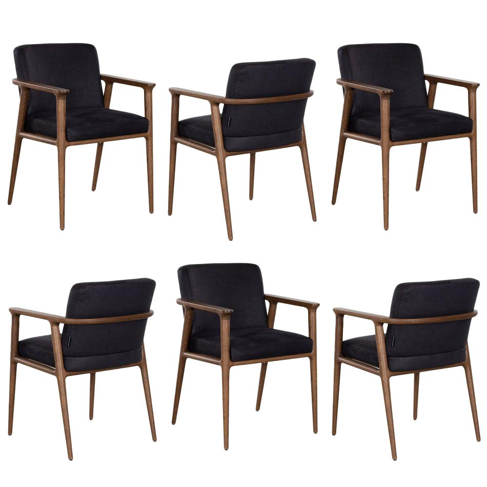 Marcel Wanders Set of 6 Zio Dining Chairs for Moooi, Netherlands
