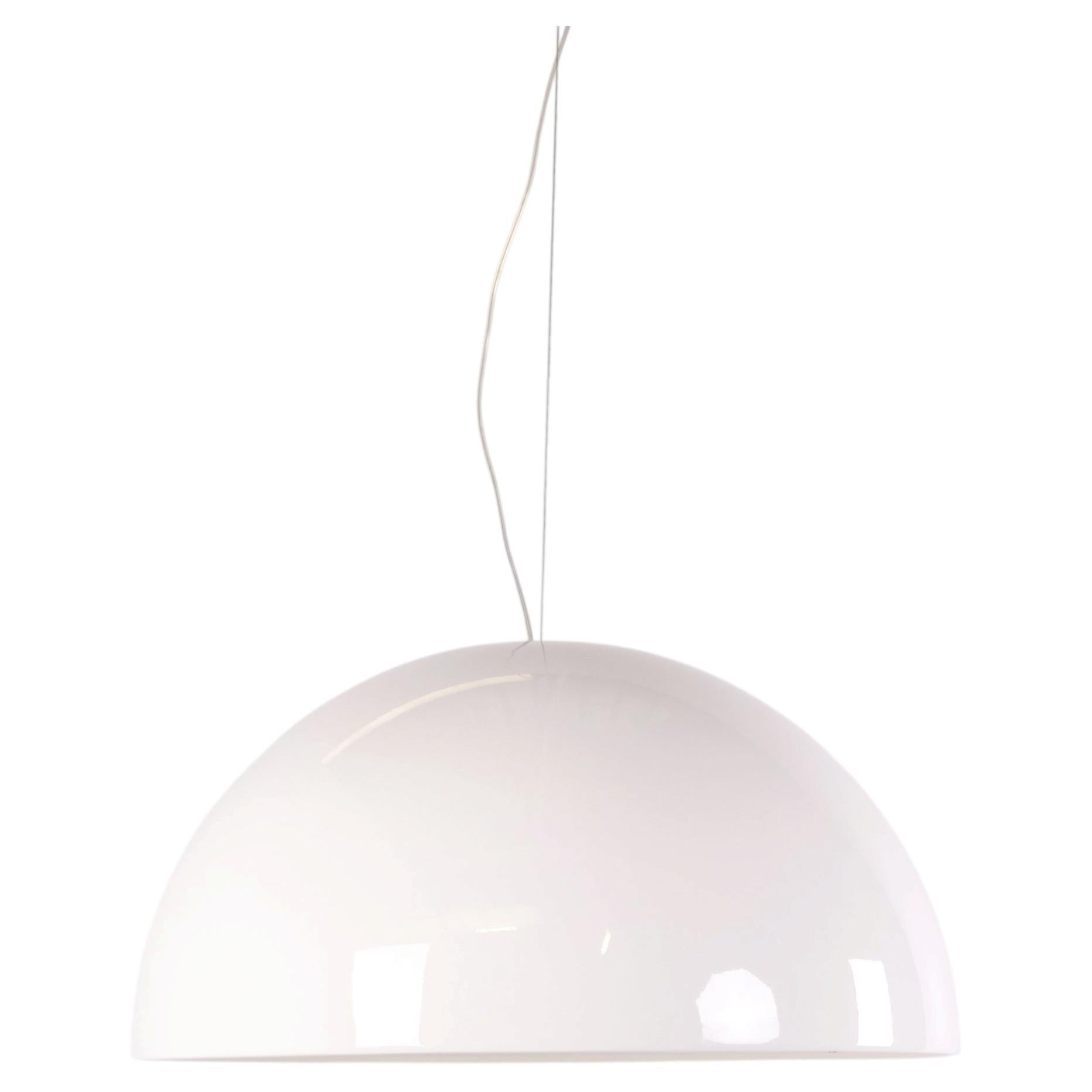 Suspension « Skygarden 1 » de Marcel Wanders, finition laquée blanche, pour Flos, Ø 60