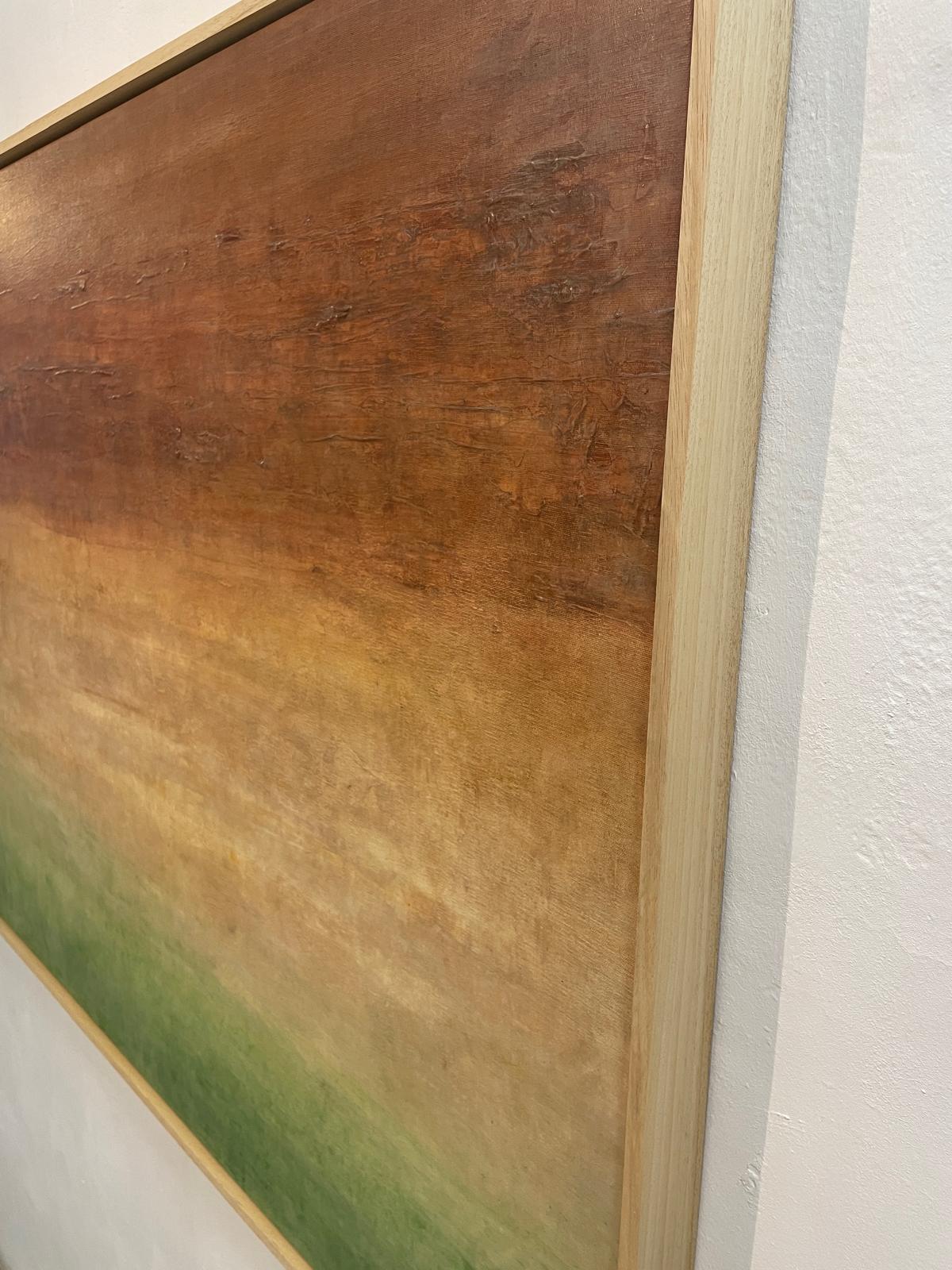 Floating Landscape 9915 - Abstract Painting by Marcela Jardon