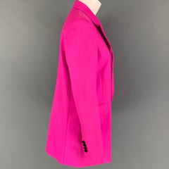 MARCELL VON BERLIN Size 6 Pink Wool Jacket Blazer