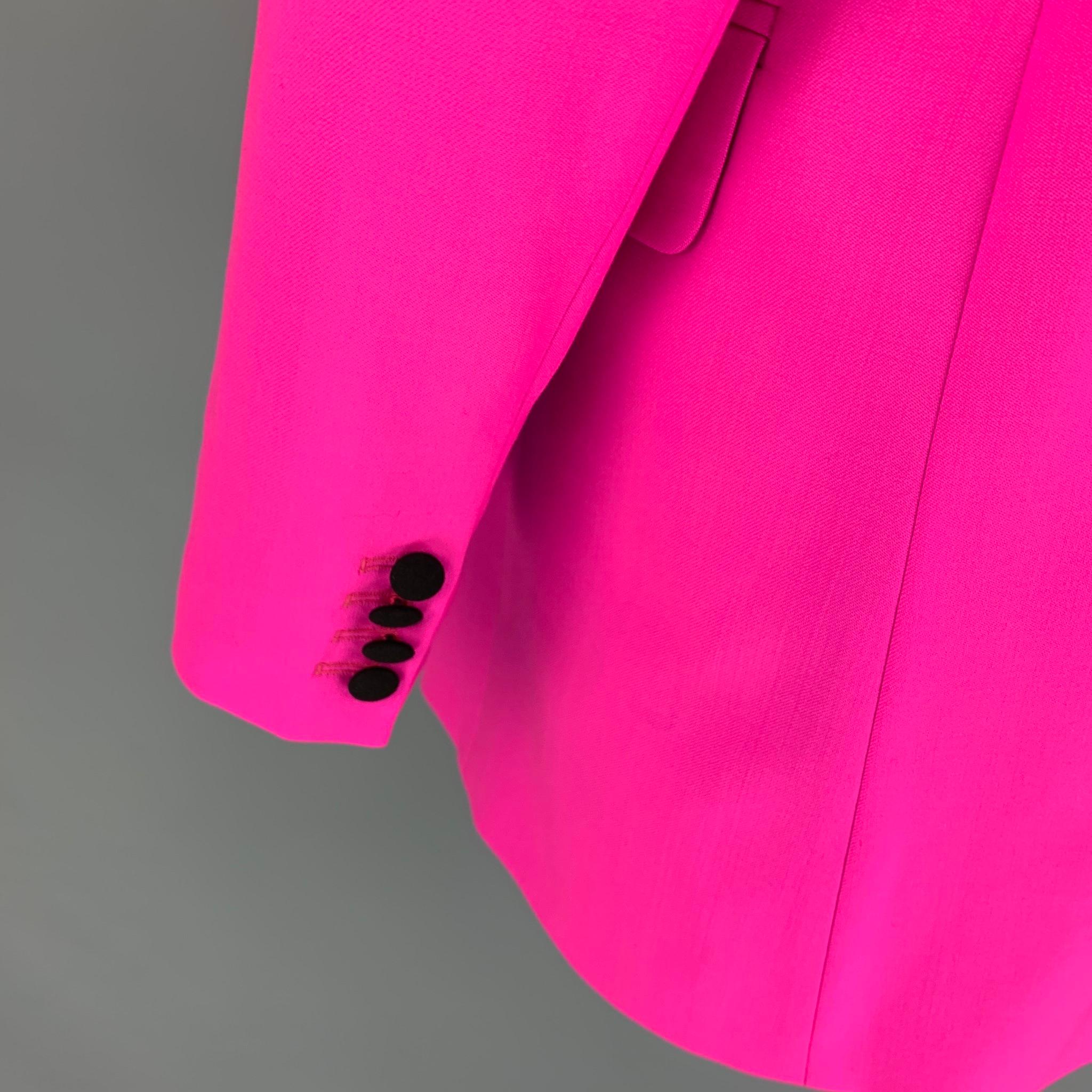 dark pink blazer