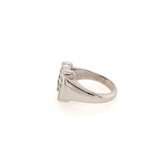 White Gold and Diamond Ring
