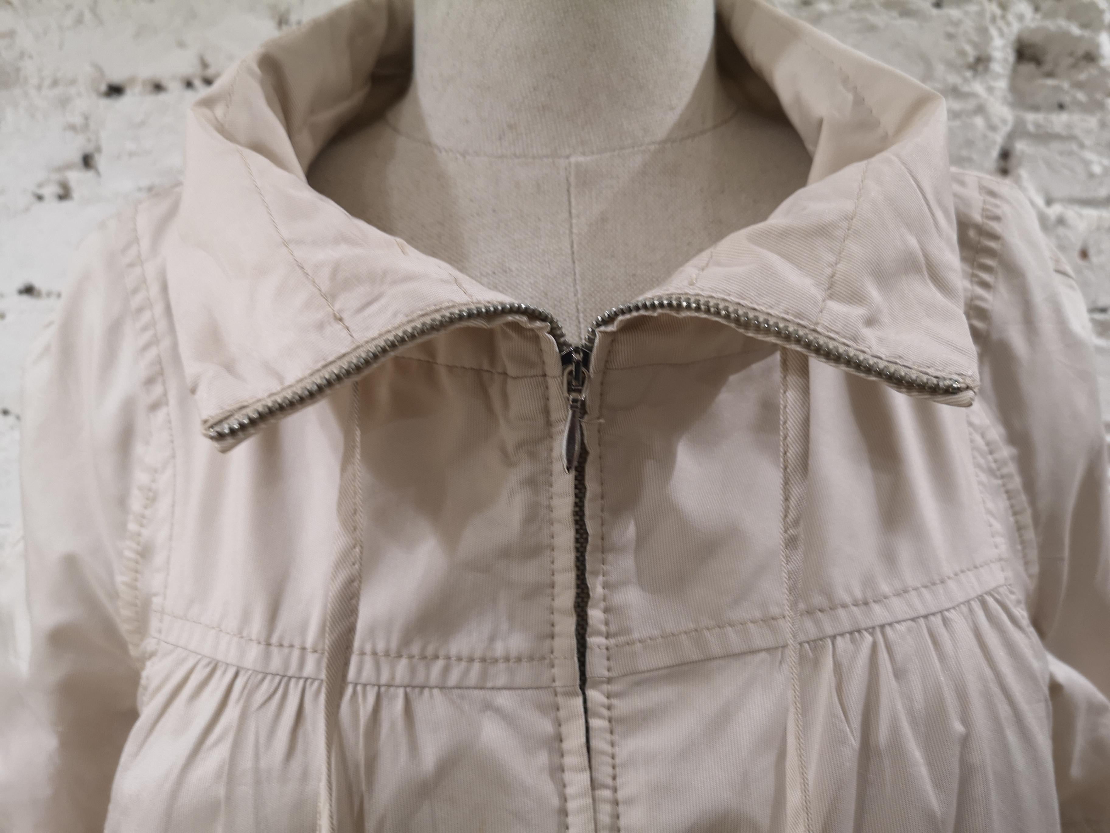 Marcella Rosati beige jacket In Good Condition In Capri, IT