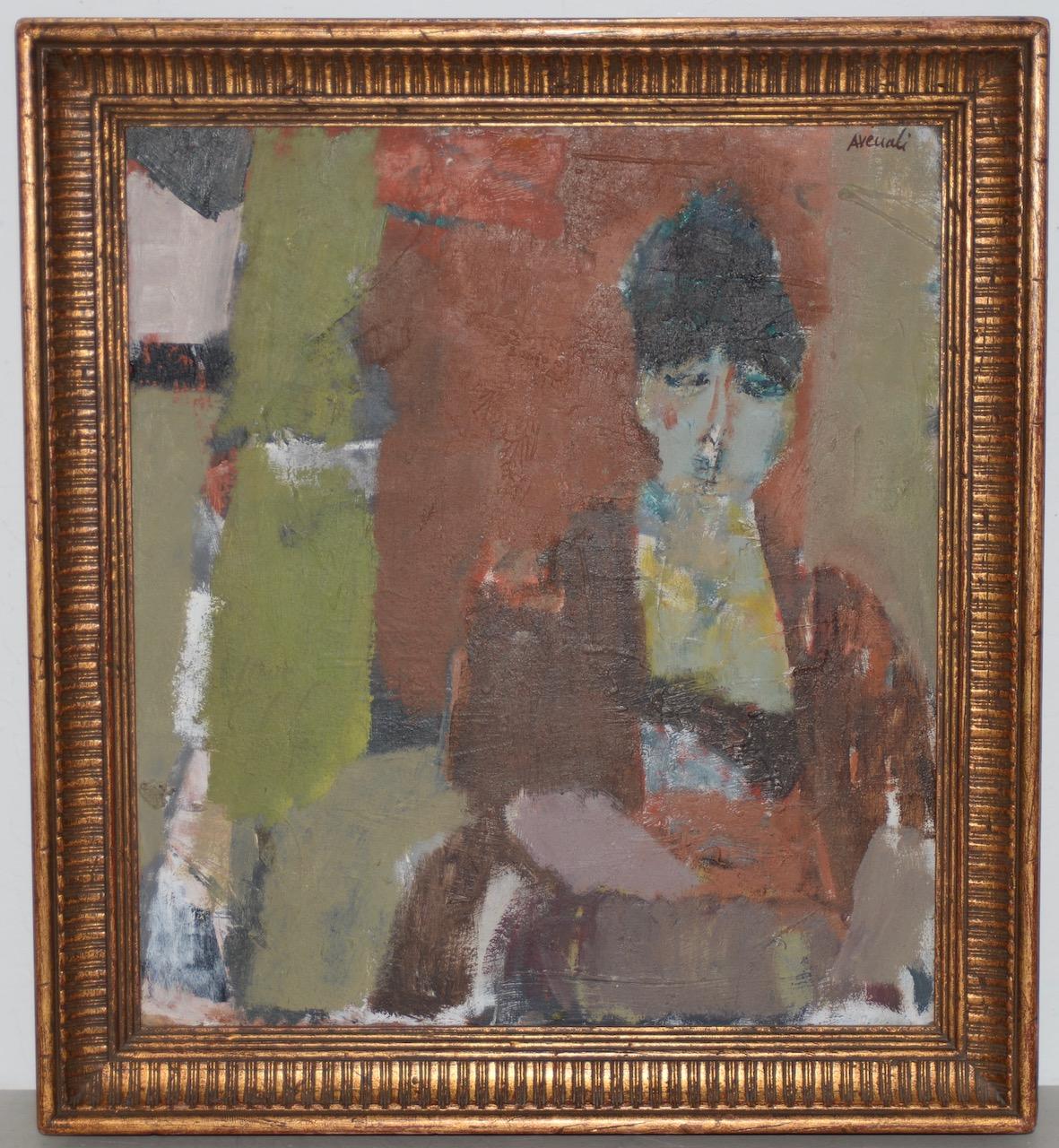 Marcello Avenali (Italy, 1912-1981) Oil Portrait of a Young Woman c.1950s

Fine abstract portrait of a young woman by listed artist Marcello Avenali.

Marcello Avenali was born in Rome, Italy in 1921 and died in Rom in 1981. He had a short life, but