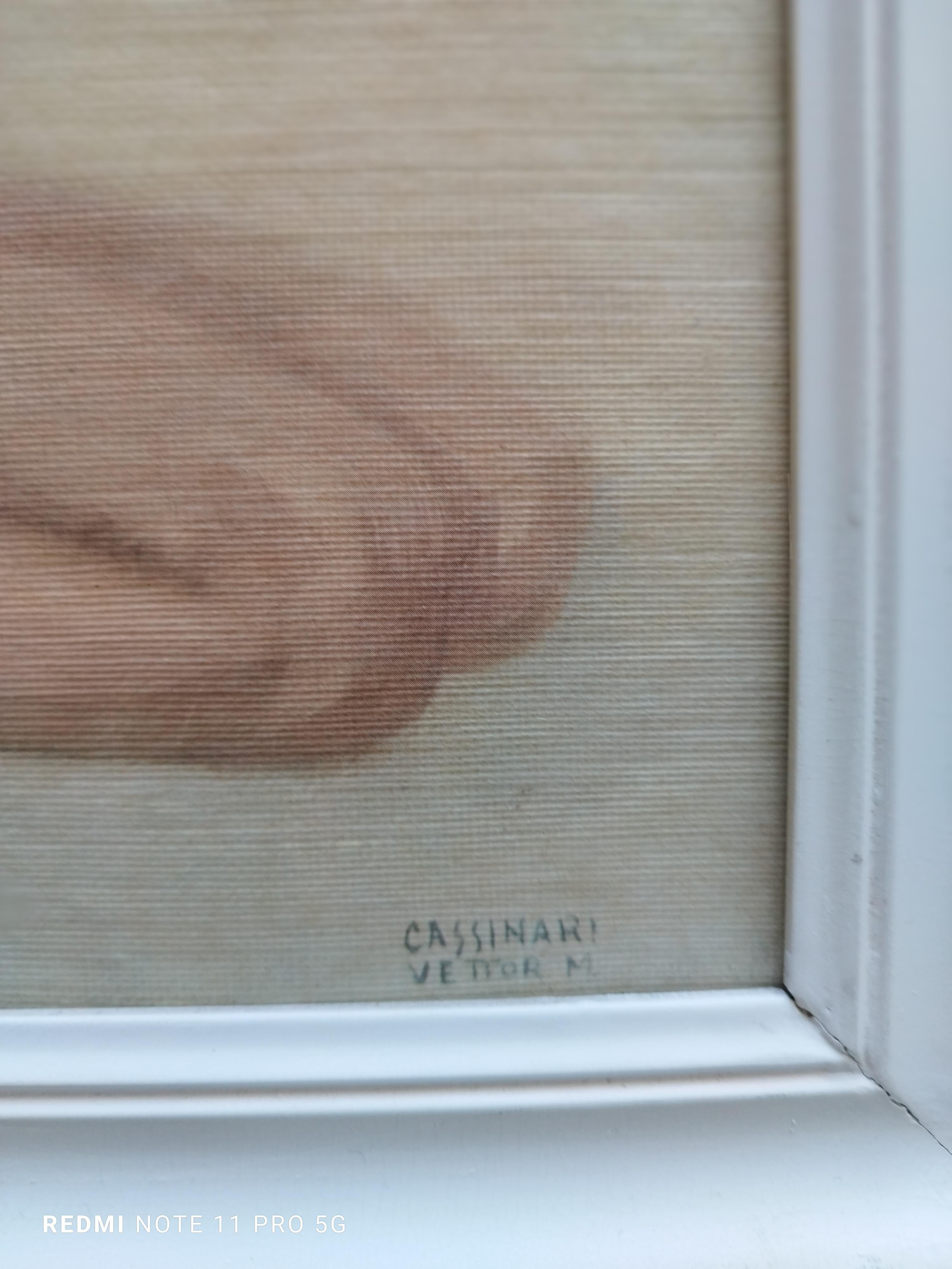 WOMAN'S NUDE - Impression giclée sur toile - Print de Marcello Cassinari Vettor