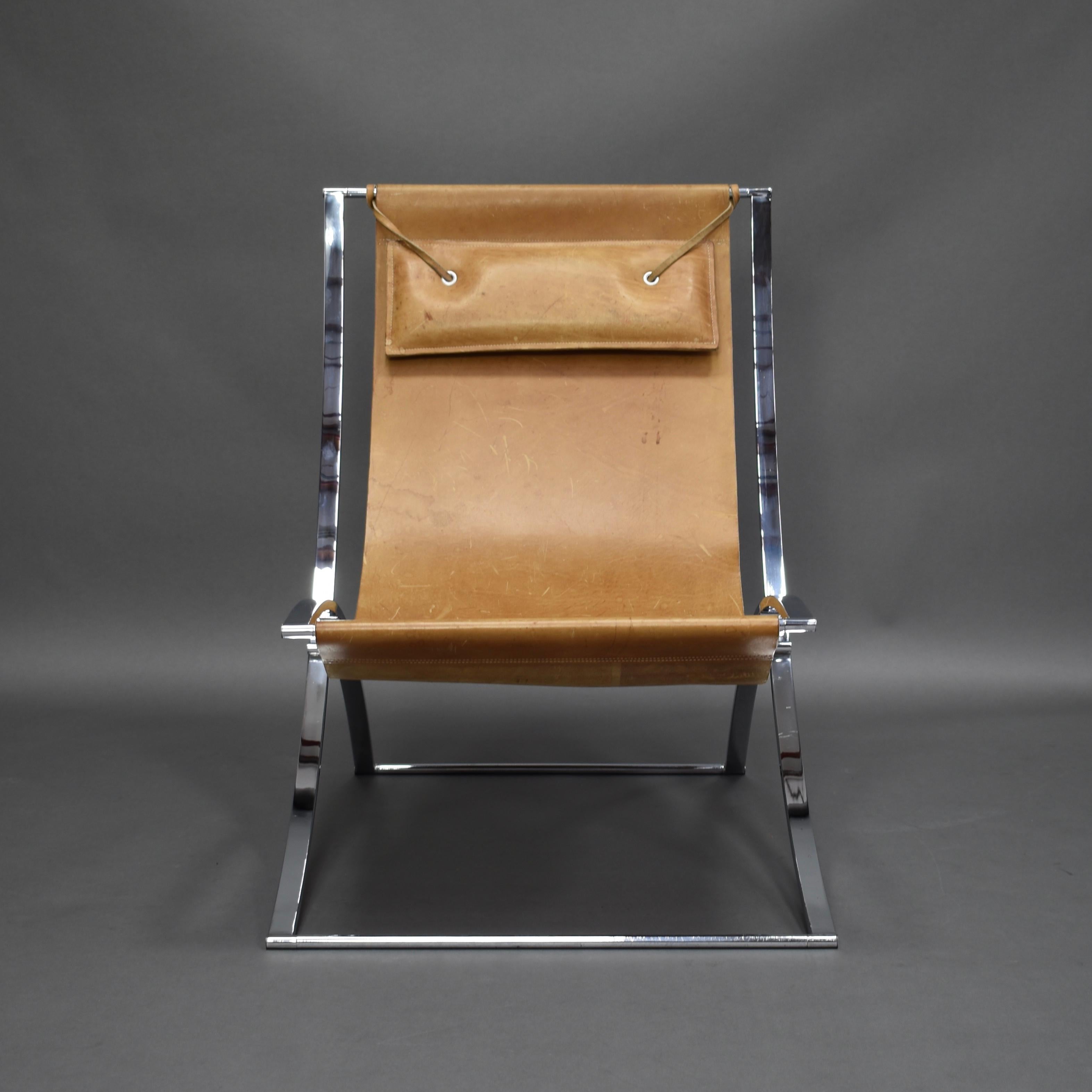 Mid-Century Modern Marcello Cuneo 'Louisa' Lounge Chair, Italy, circa 1970