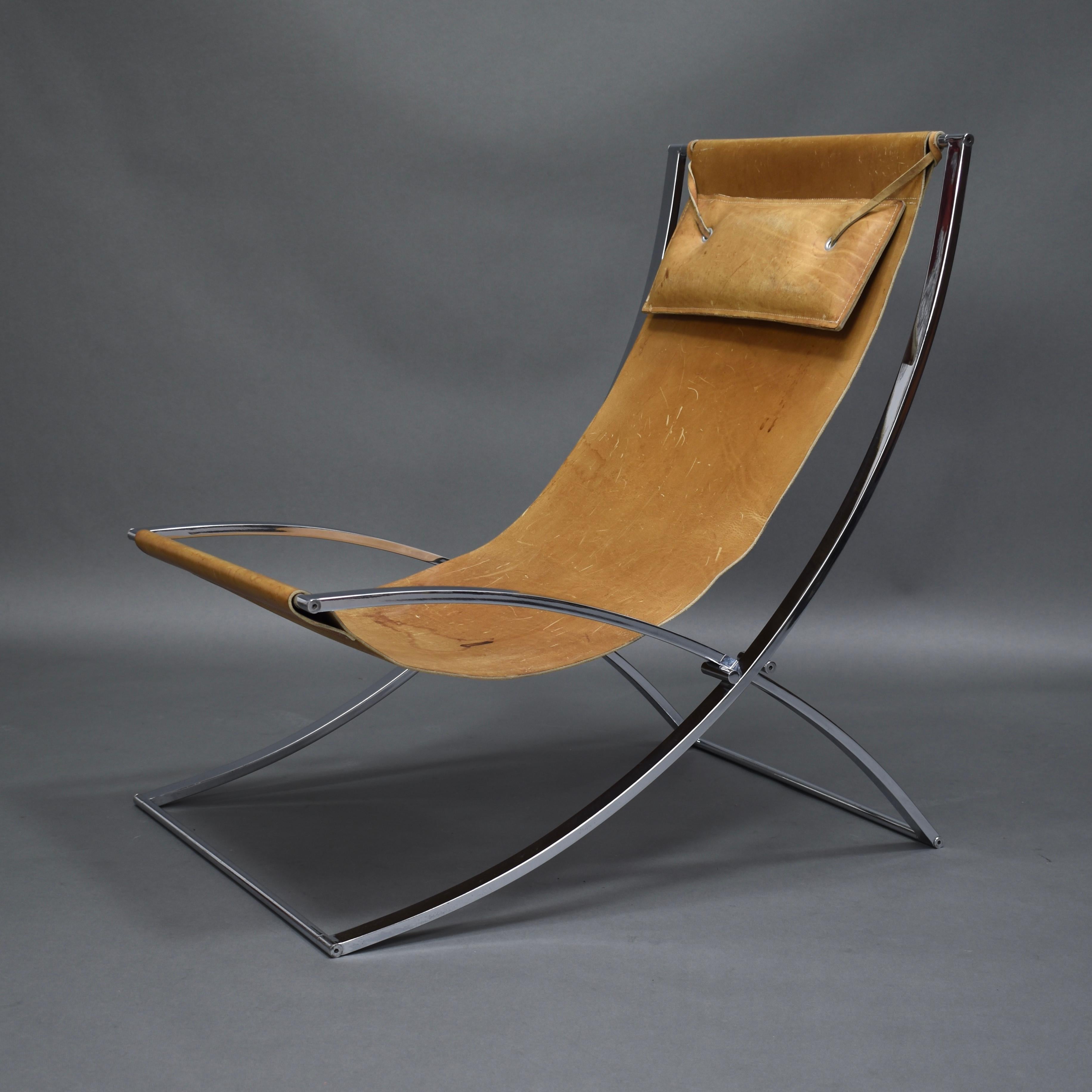 Marcello Cuneo 'Louisa' Lounge Chair, Italy, circa 1970 In Good Condition In Pijnacker, Zuid-Holland