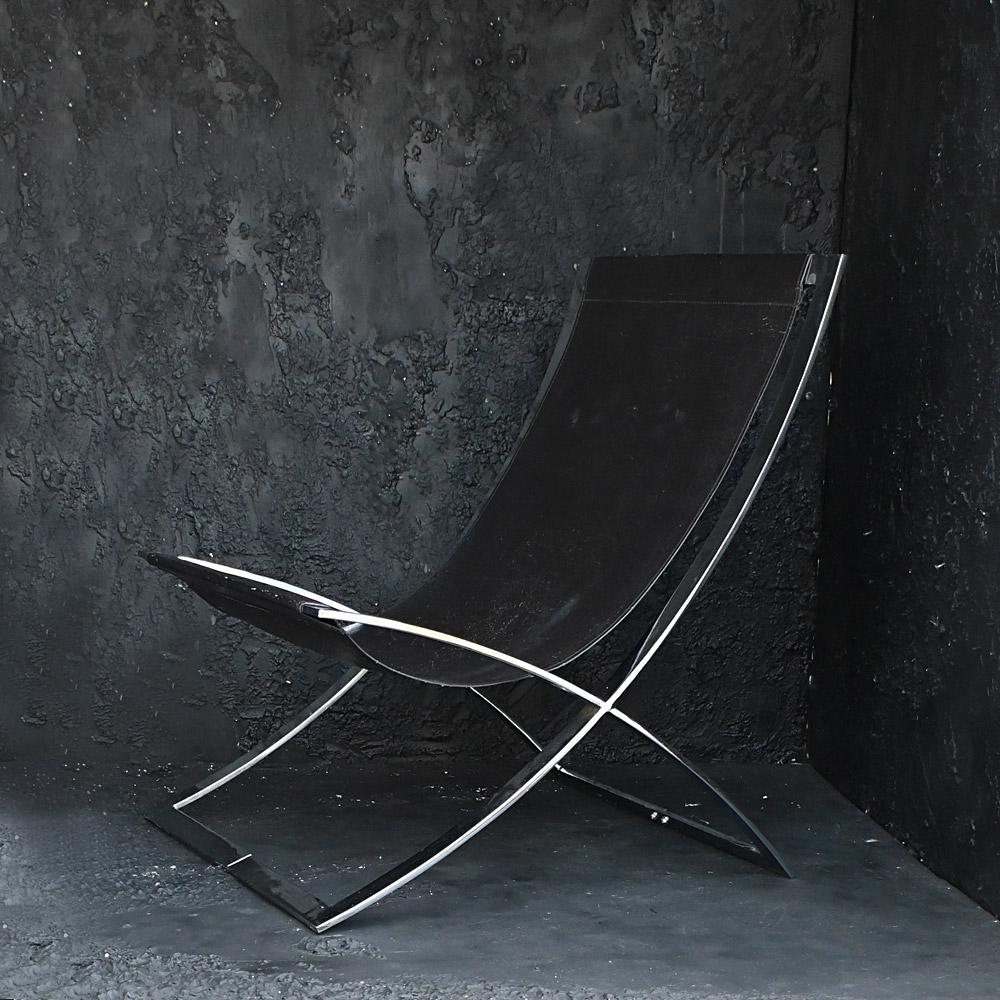 Italian Marcello Cuneo's 1970s Luisa Lounge Chair  For Sale