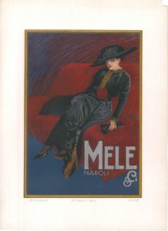 Antique Mele - Advertising Lithograph by Marcello Dudovich - 1910s