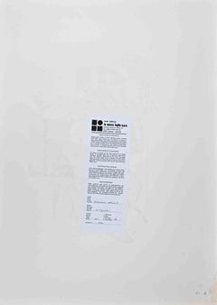 The Prison - Original Lithograph by Marcello Ercole - 1971