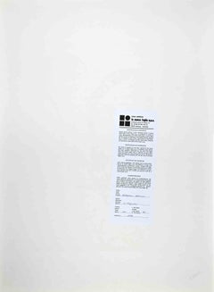 Woman  - Original Lithograph by Marcello Ercole - 1971