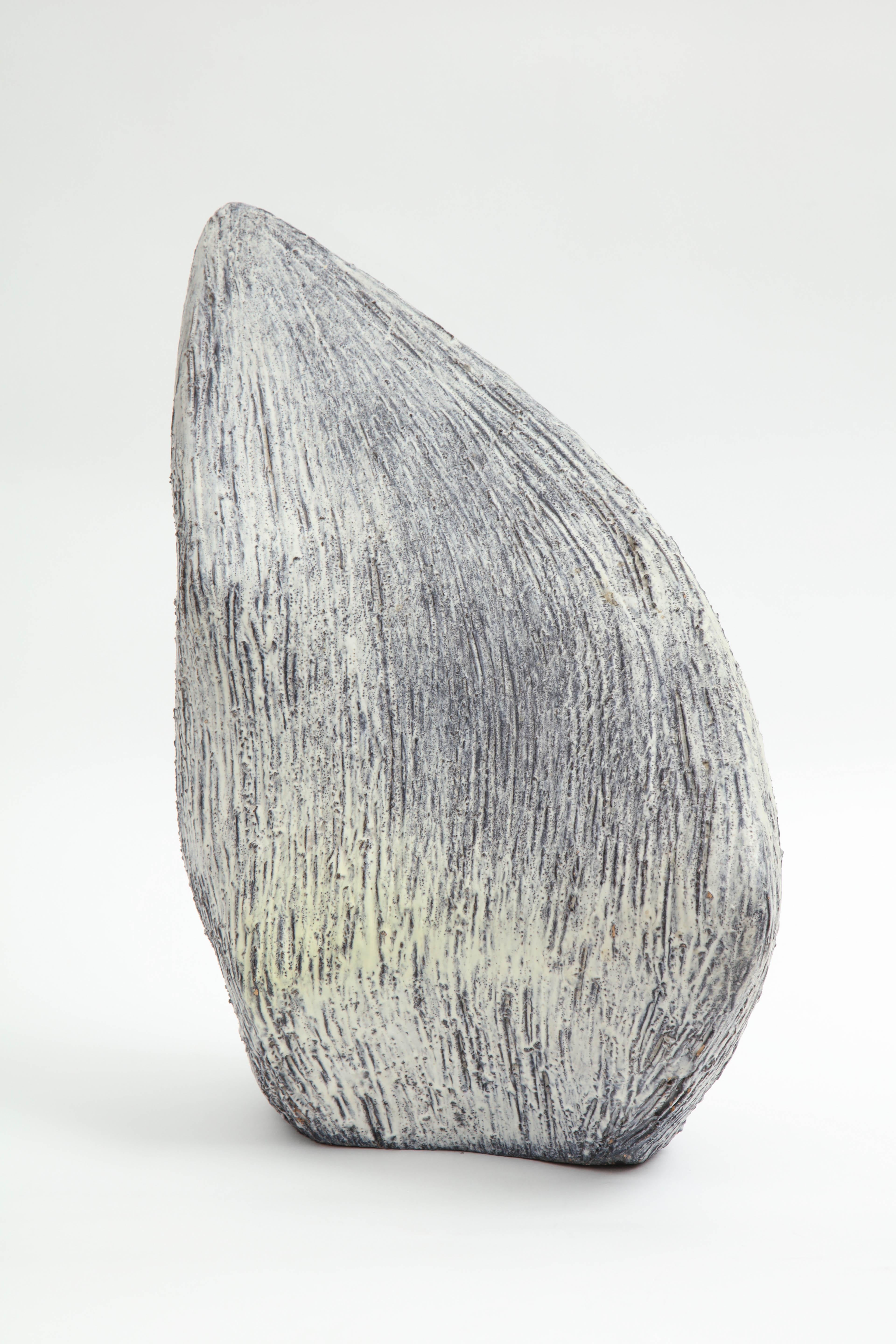 Abstrakte Keramik-Skulptur von Marcello Fantoni, 1962 (Organische Moderne) im Angebot