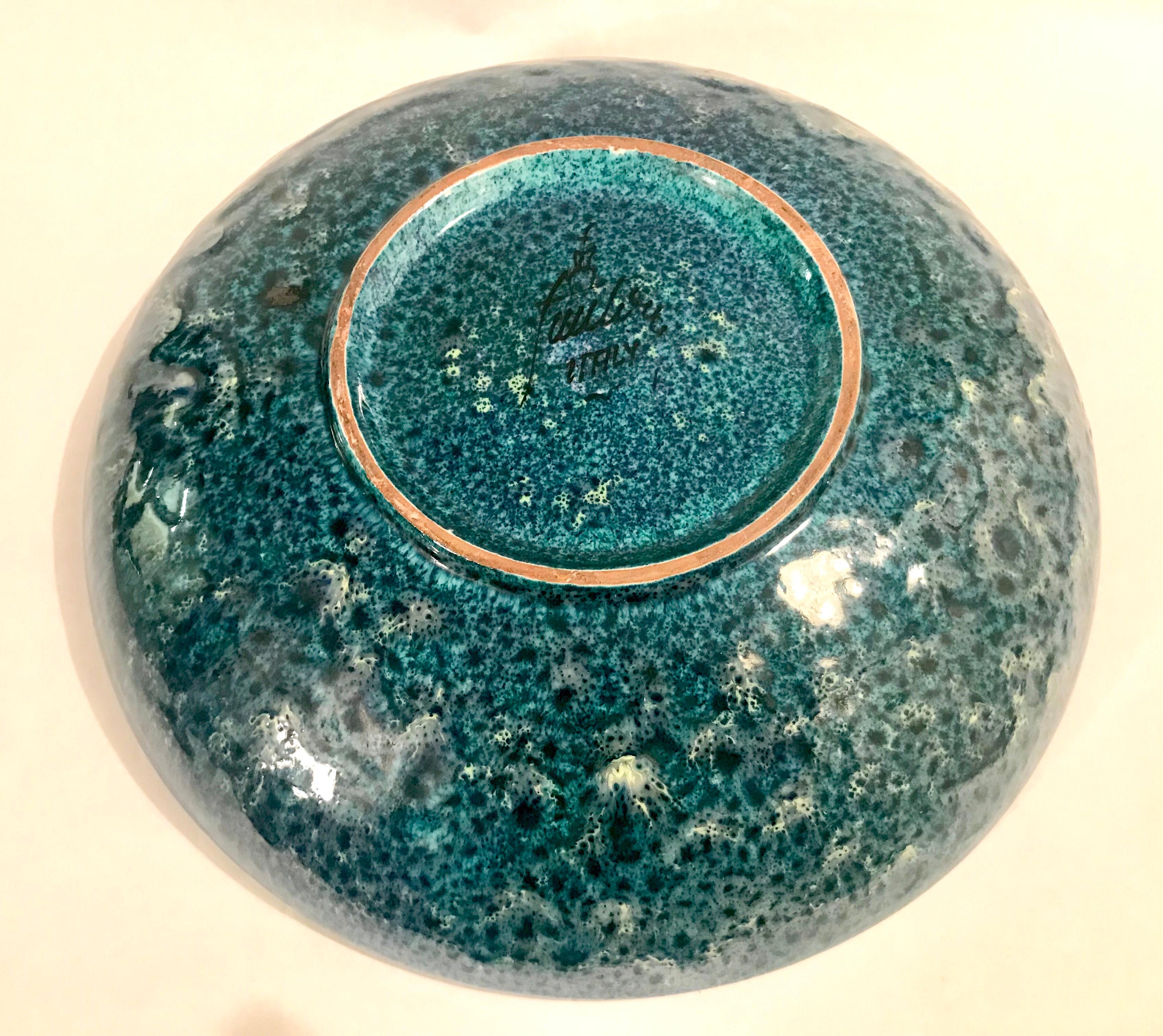 Marcello Fantoni Art Pottery Bowl, Italy, 1960s For Sale 8