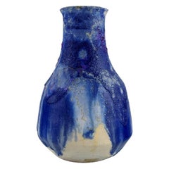 Marcello Fantoni, Italy, Unique Vase in Glazed Ceramics, 1962