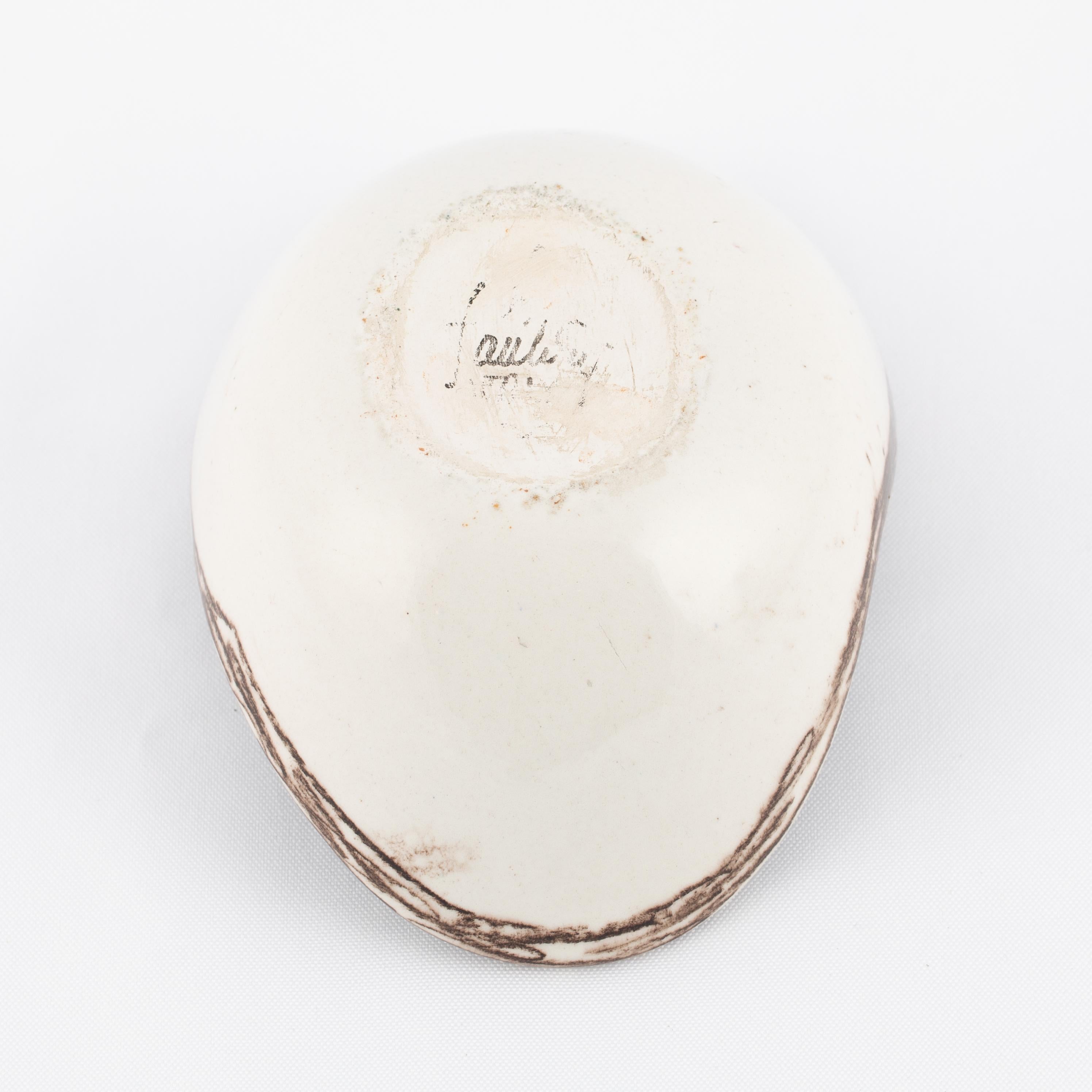 Marcello Fantoni Ceramic Bowl with Abstract Design, circa 1960s For Sale 4