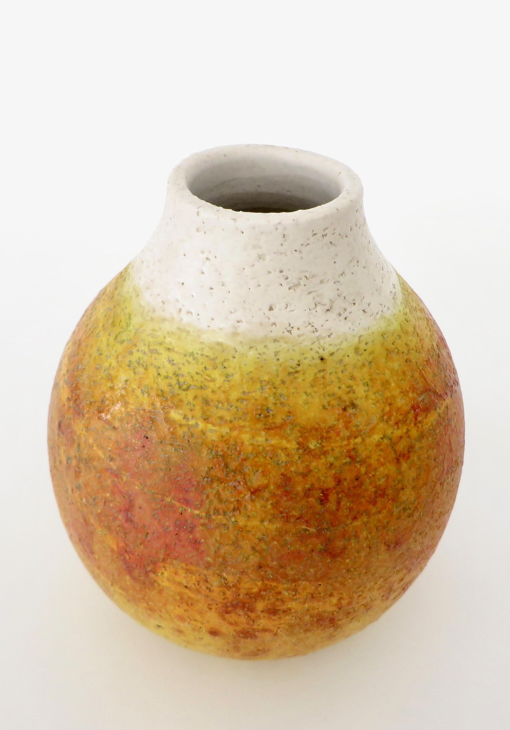 Marcello Fantoni Italian Ceramic Vessel or Vase (Mitte des 20. Jahrhunderts)