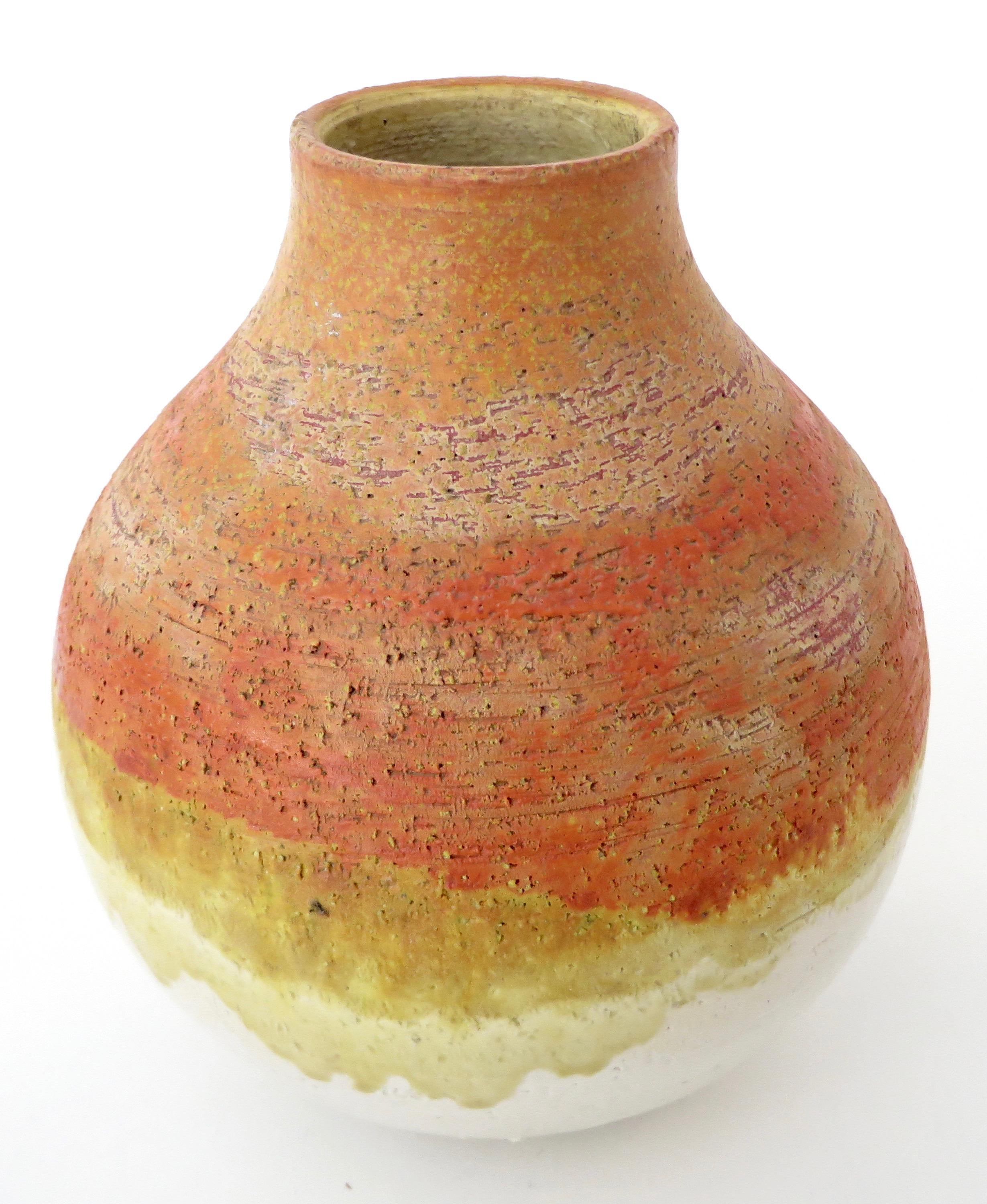 Marcello Fantoni Ceramic Vessel or Vase In Good Condition In Chicago, IL