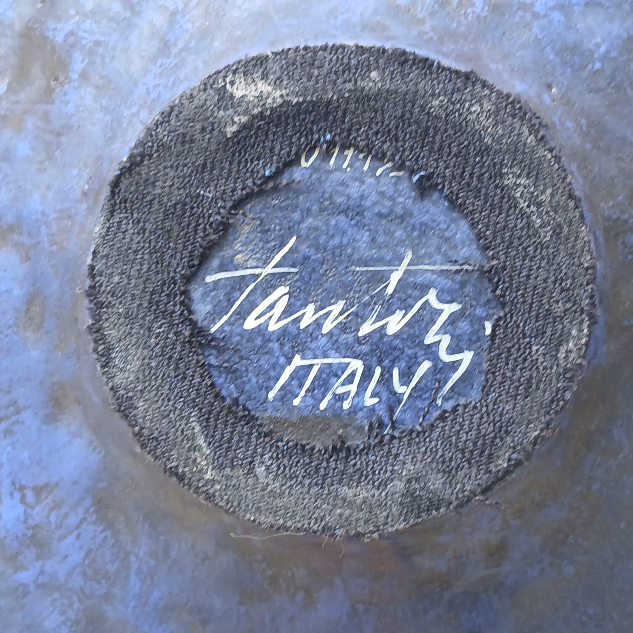 20th Century Marcello Fantoni – Ciotola Scultorea Ceramica Smaltata Blu - Firenze - Anni ’50 in vendita