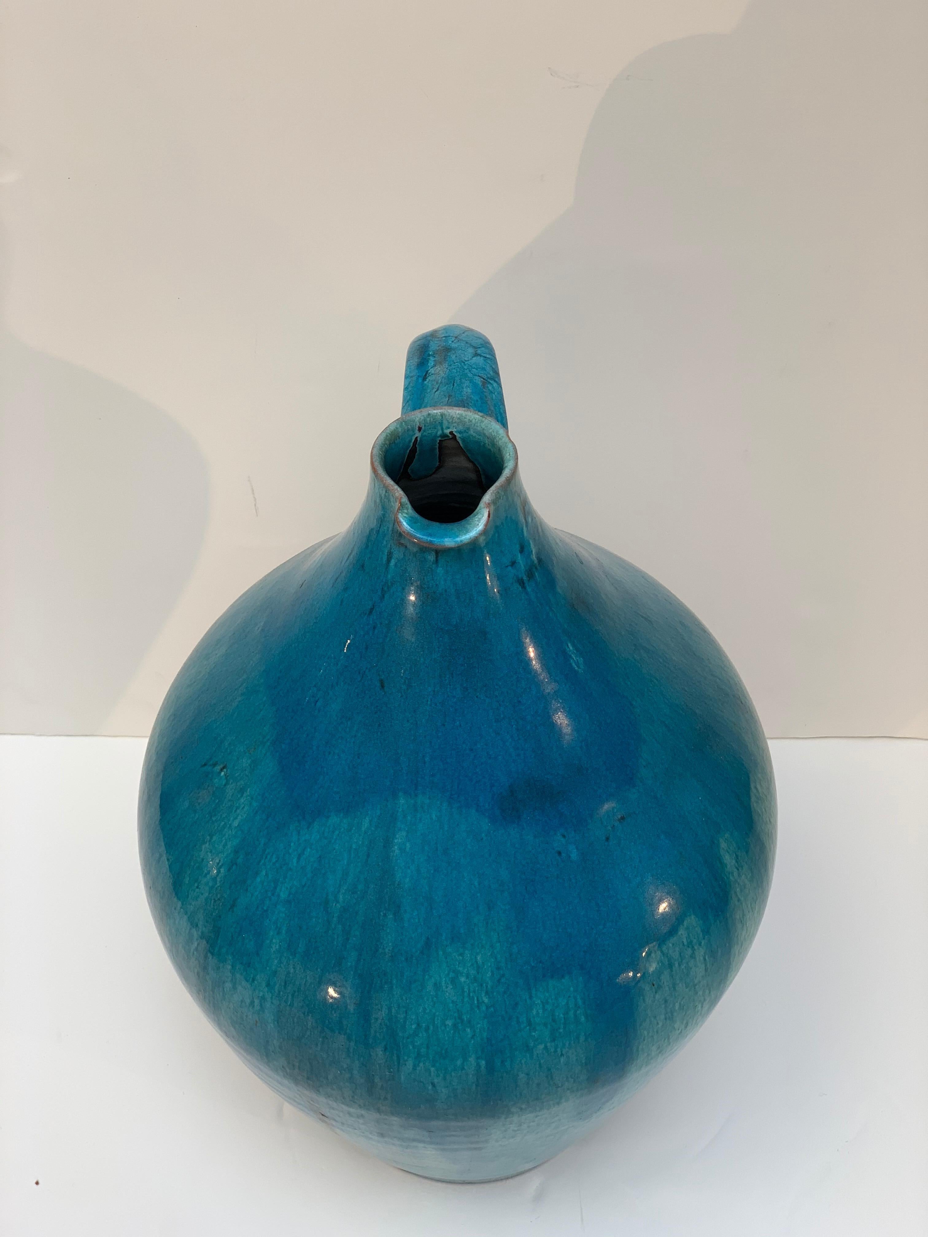 Marcello Fantoni Florence Italy Midcentury Ceramic Vase 7