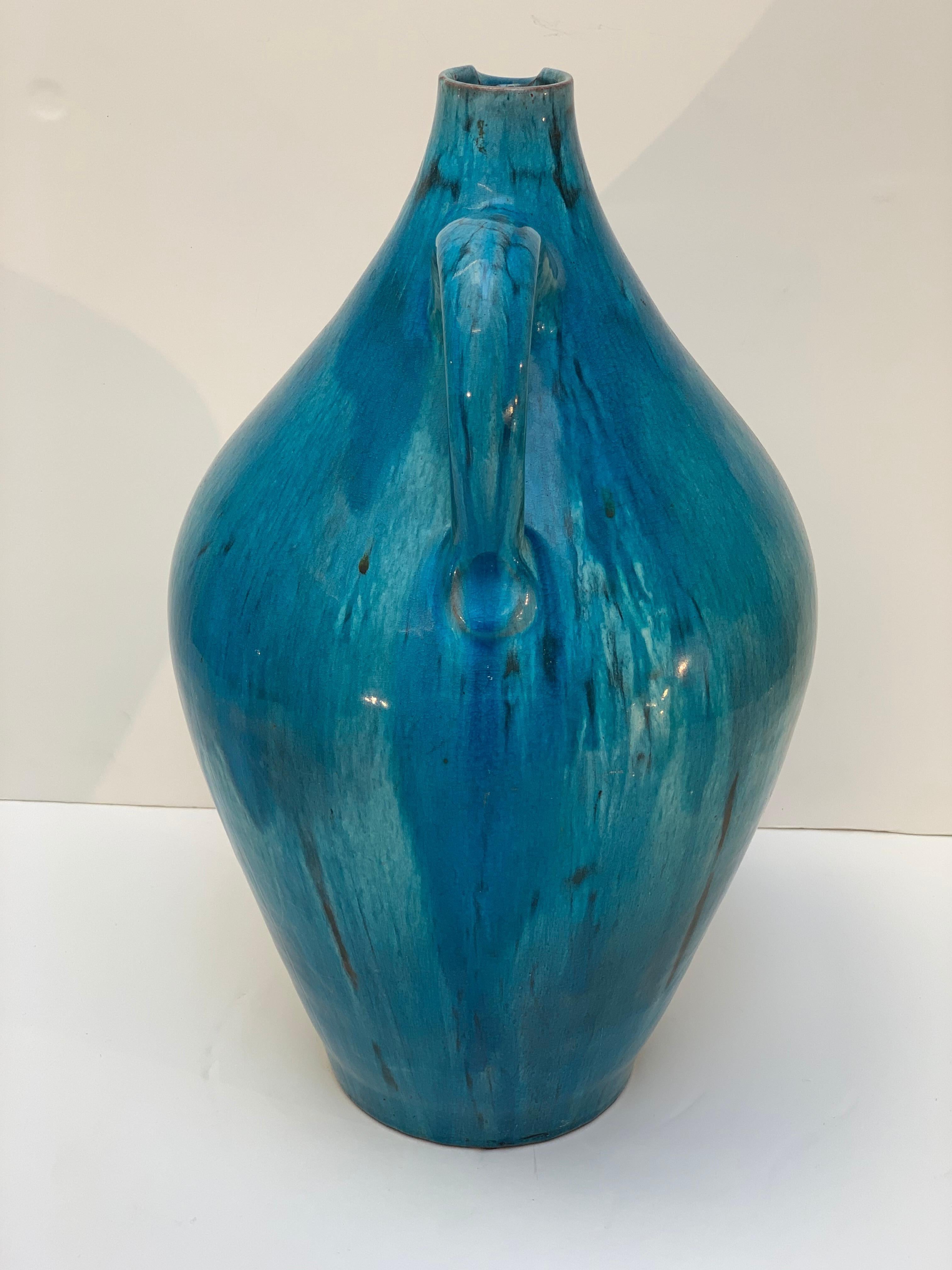 Mid-Century Modern Marcello Fantoni Florence Italy Midcentury Ceramic Vase