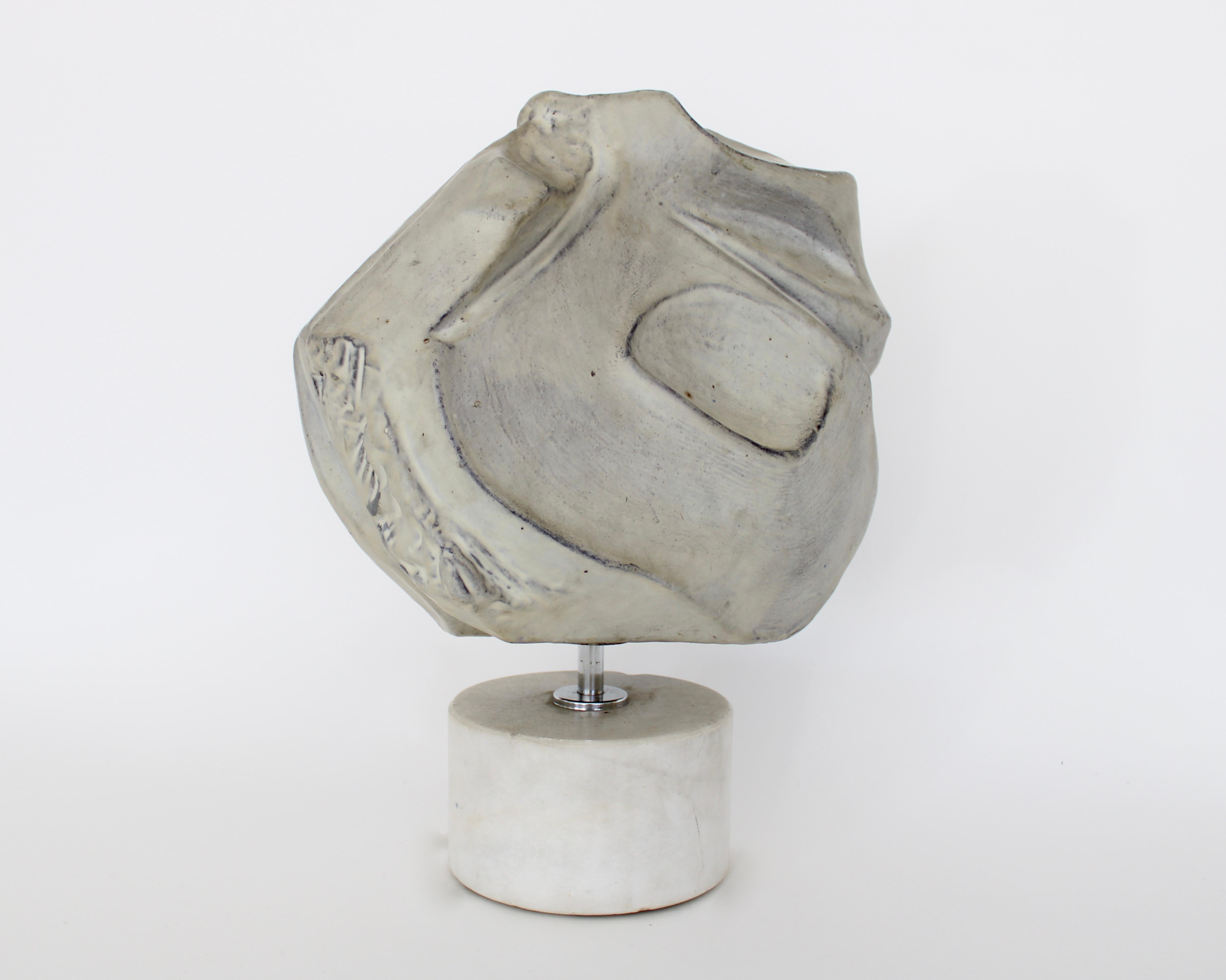 Marcello Fantoni Italian Abstract Ceramic Studio Sculpture, 1974 3