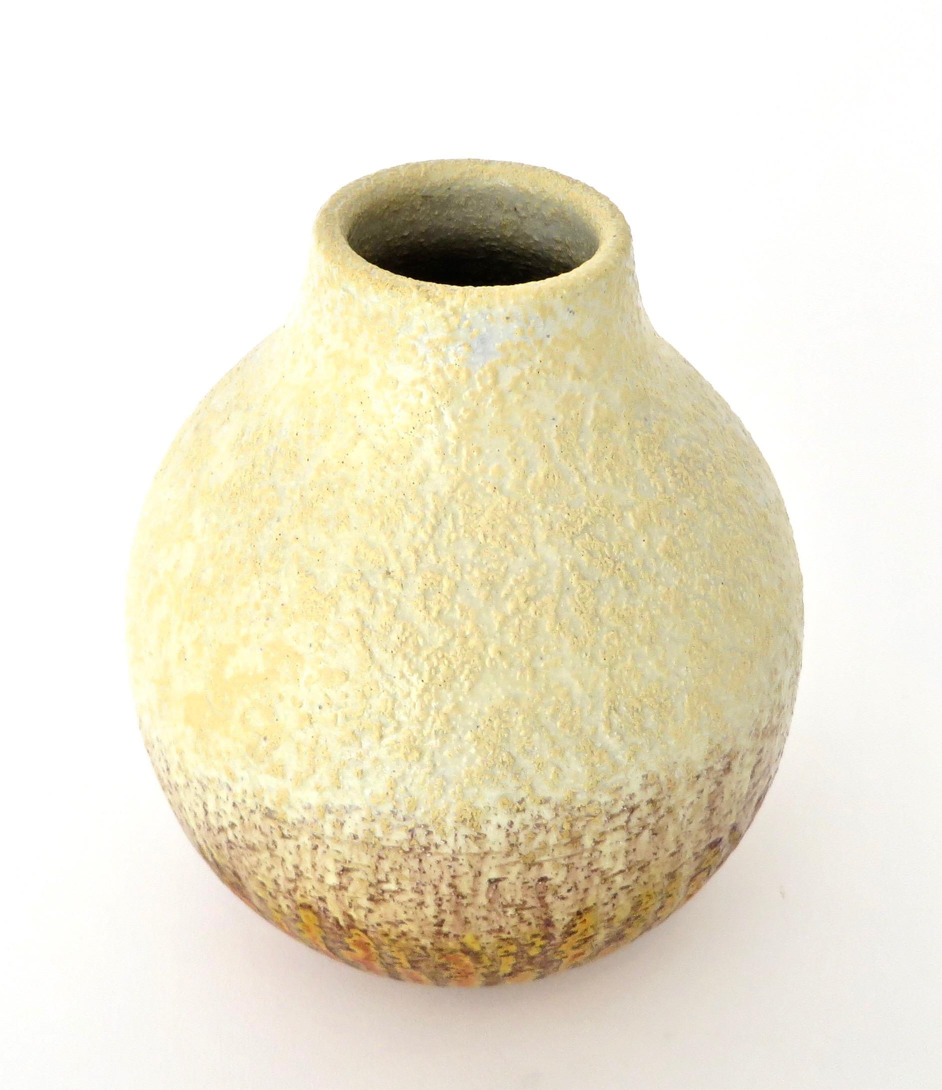 Italienisches Keramikgefäß oder Vase von Marcello Fantoni 1
