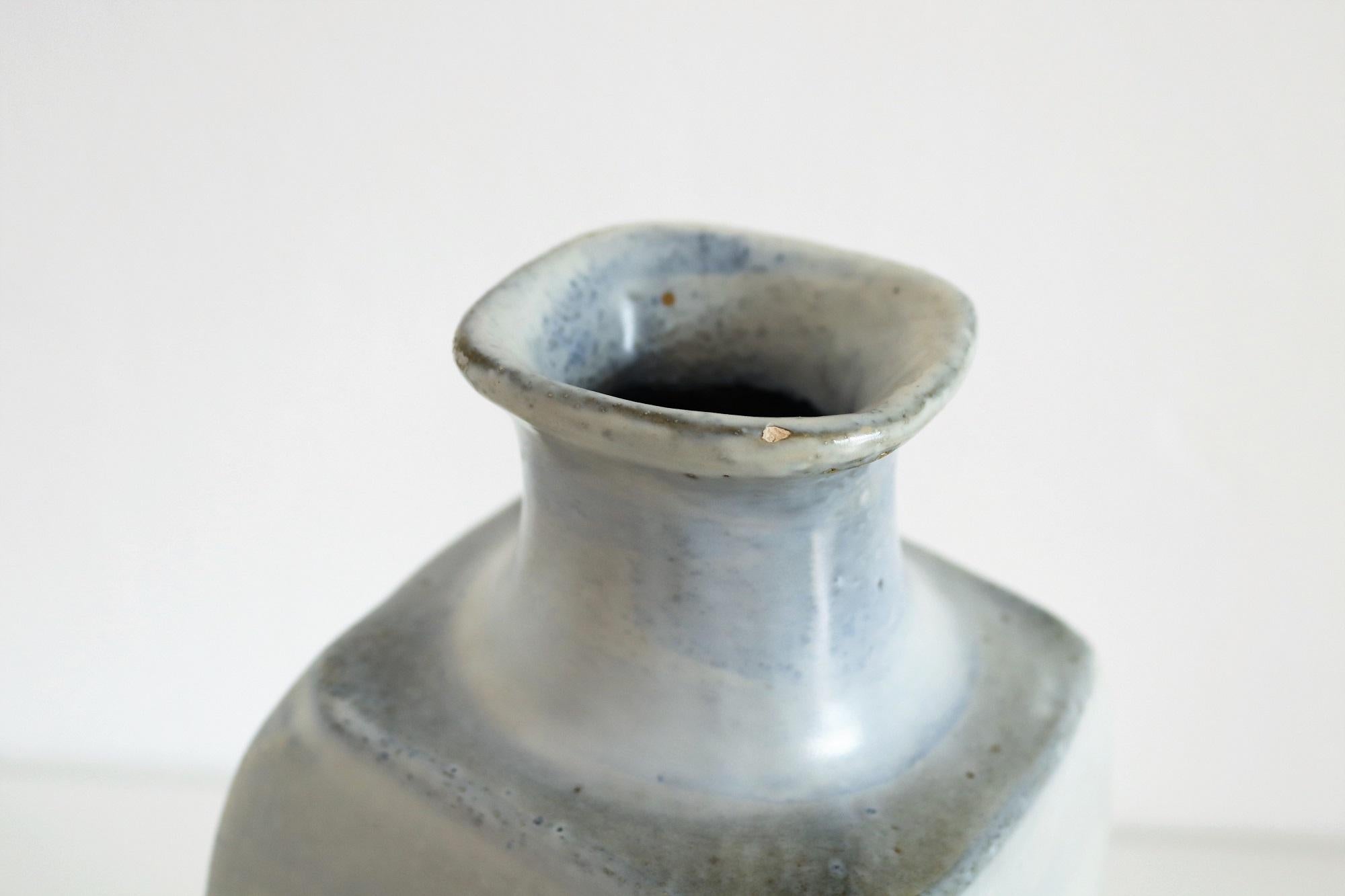 Marcello Fantoni Italienische Keramikvase aus der Jahrhundertmitte,  1960s im Angebot 4