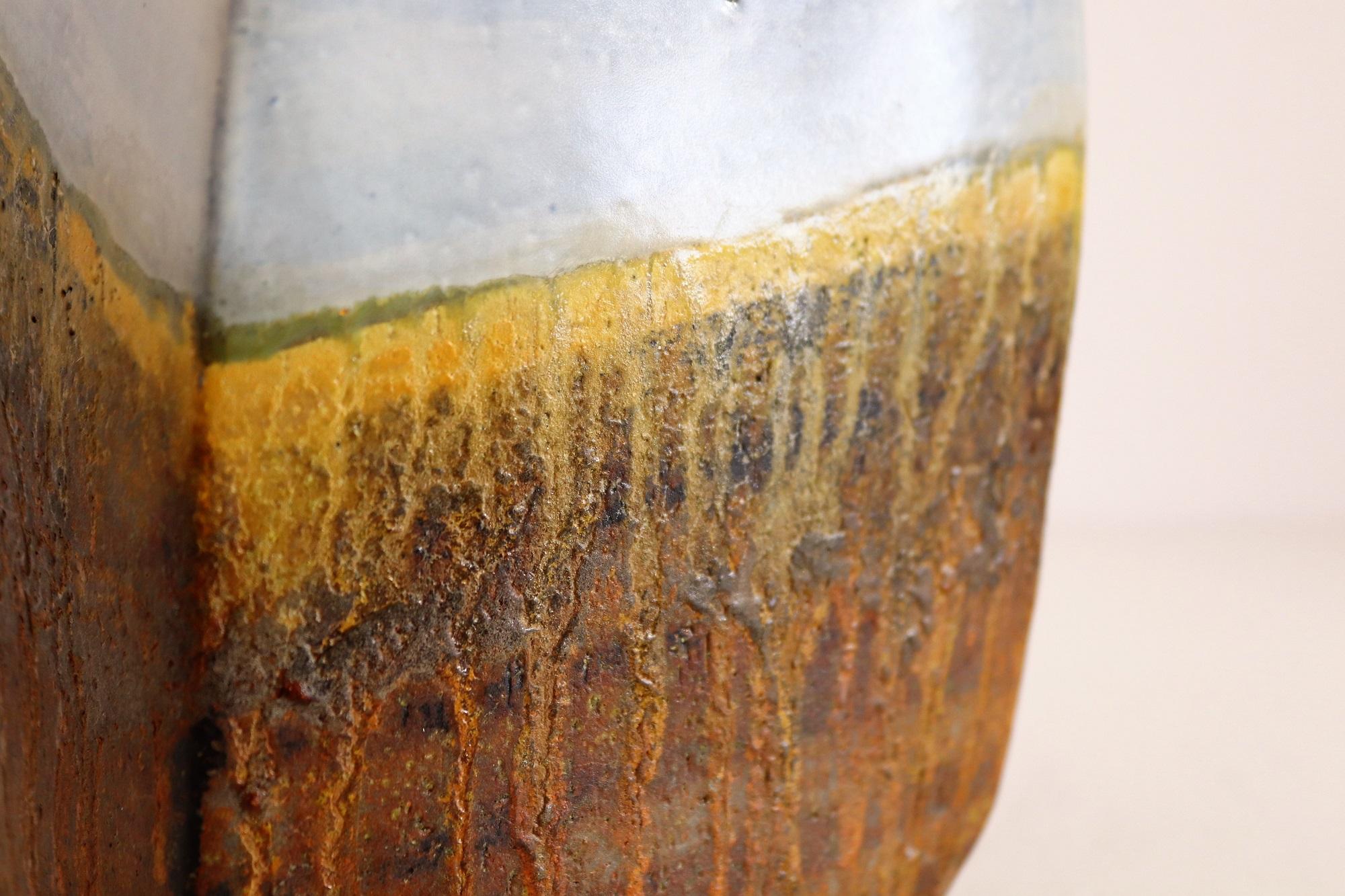 Marcello Fantoni Italienische Keramikvase aus der Jahrhundertmitte,  1960s im Angebot 6
