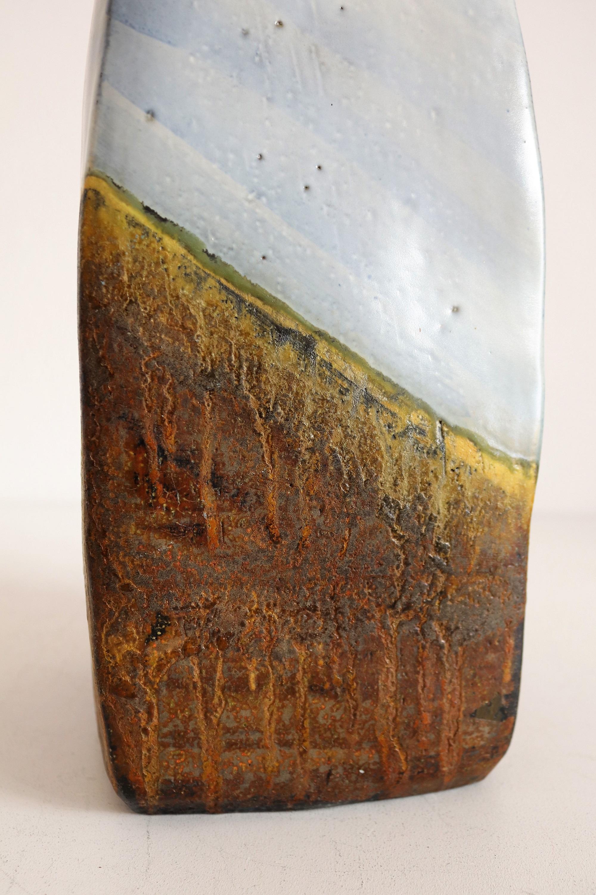 Marcello Fantoni Italienische Keramikvase aus der Jahrhundertmitte,  1960s im Angebot 7
