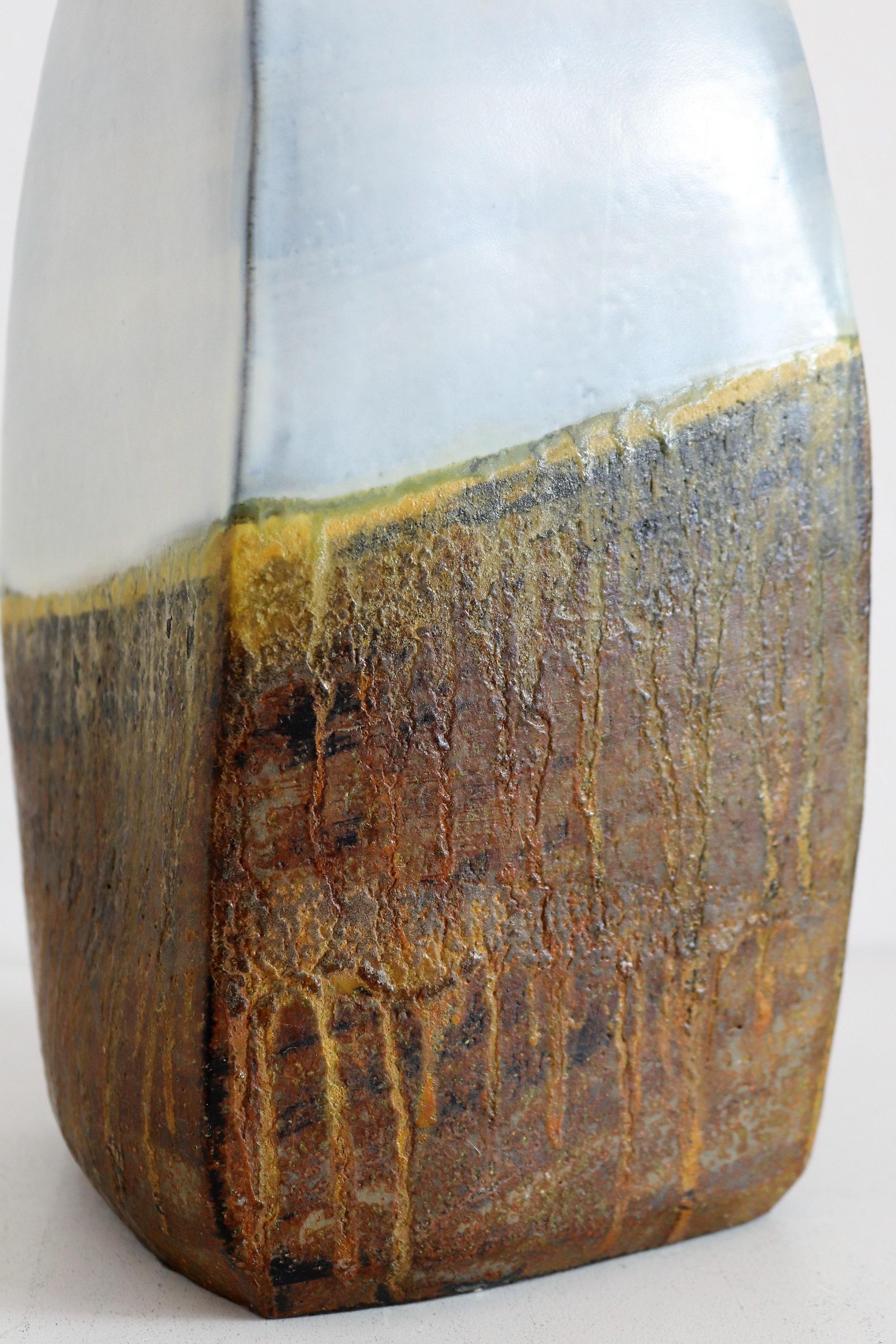 Marcello Fantoni Italienische Keramikvase aus der Jahrhundertmitte,  1960s im Angebot 2