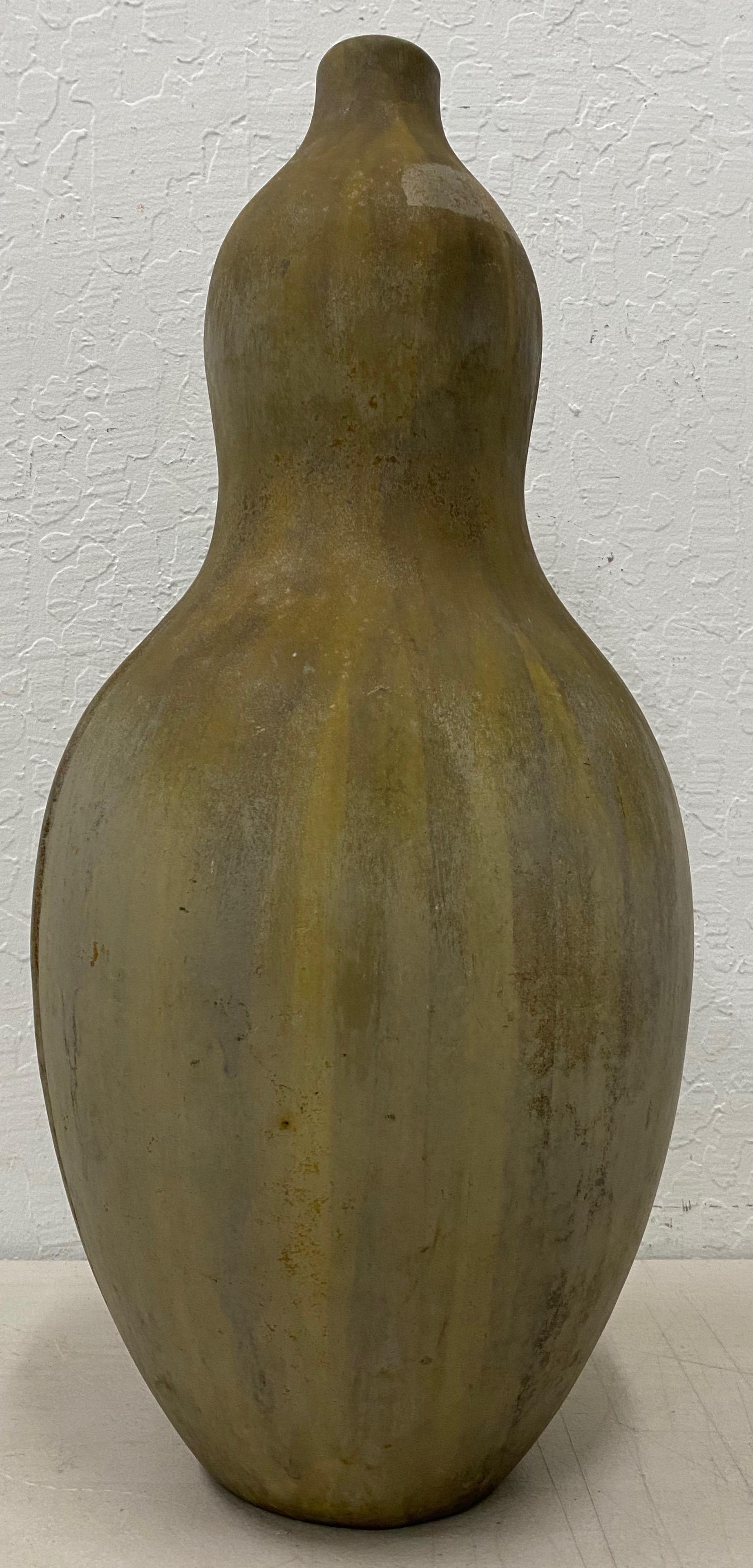 Italian Marcello Fantoni Mid-Century Modern Bulbous Vase, circa 1950