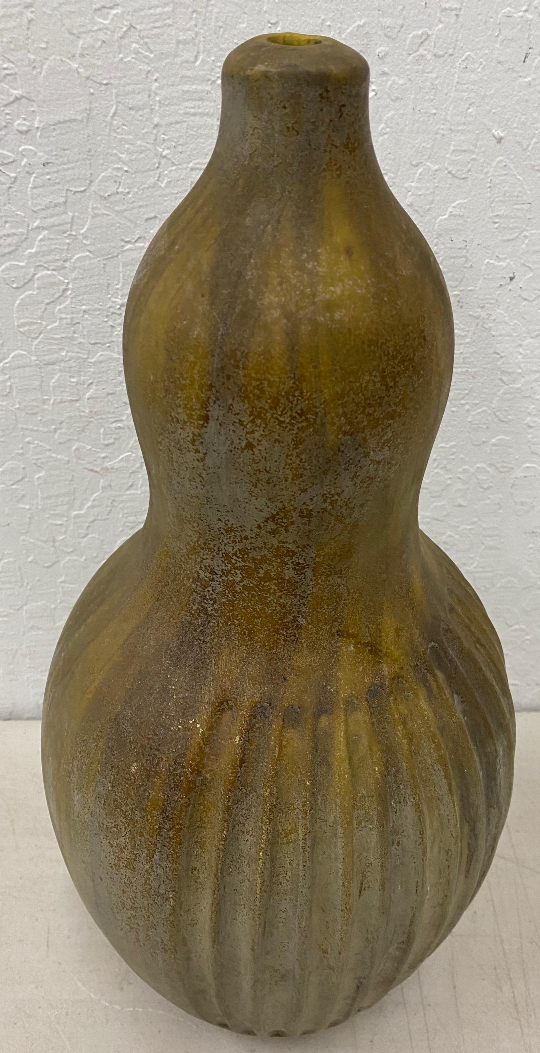 Marcello Fantoni Mid-Century Modern Bulbous Vase, circa 1950 In Good Condition In San Francisco, CA