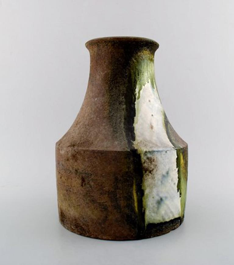 Modern Marcello Fantoni, Italy, Large Ceramic Vase, 1970s