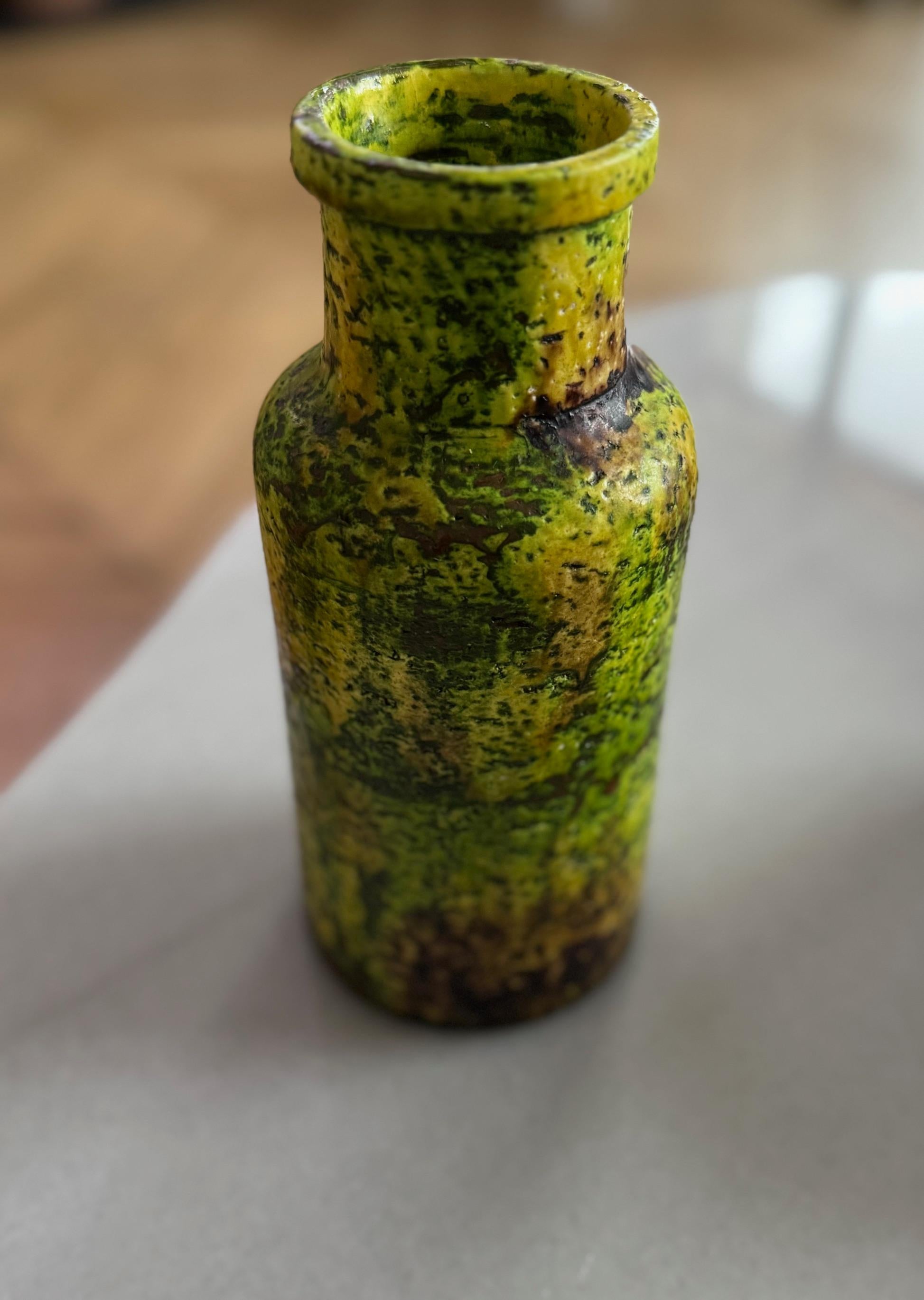 Marcello Fantoni Jarrón de cerámica de mediados de siglo , Italia, años 60 Italiano en venta