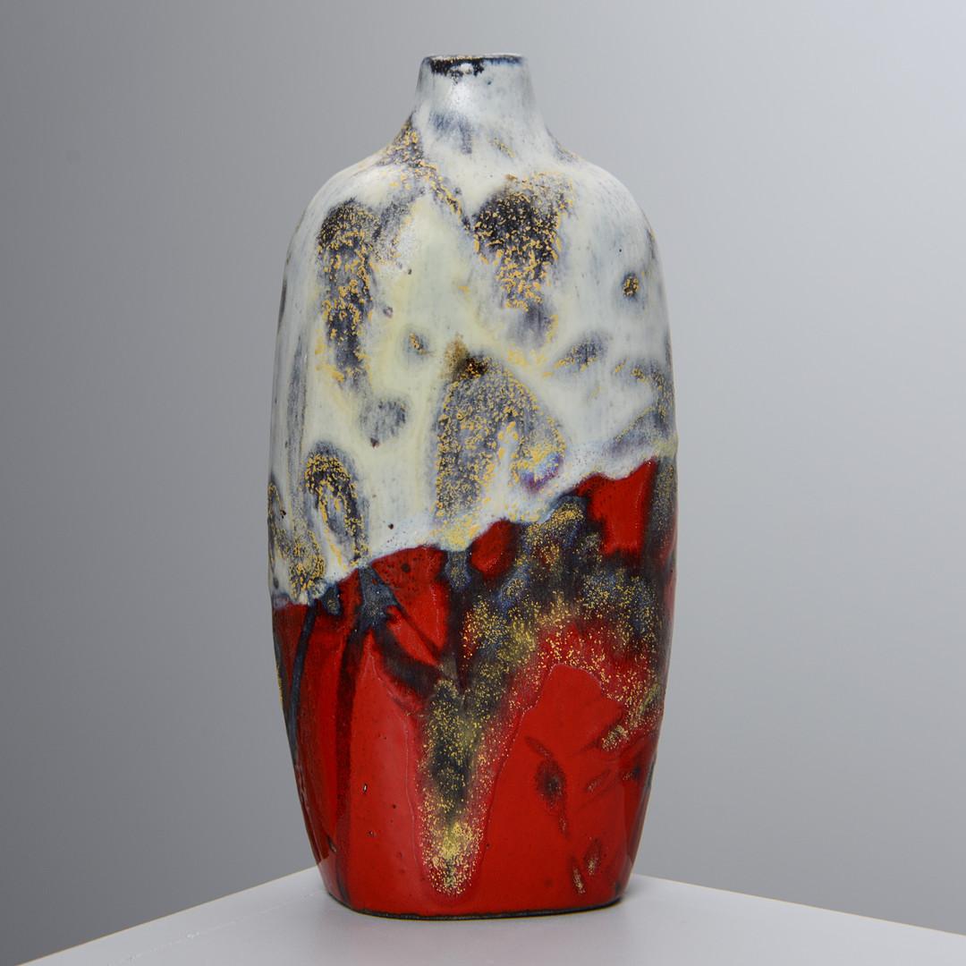 Marcello Fantoni Midcentury Ceramic Vase , Italy, 1960s For Sale 1