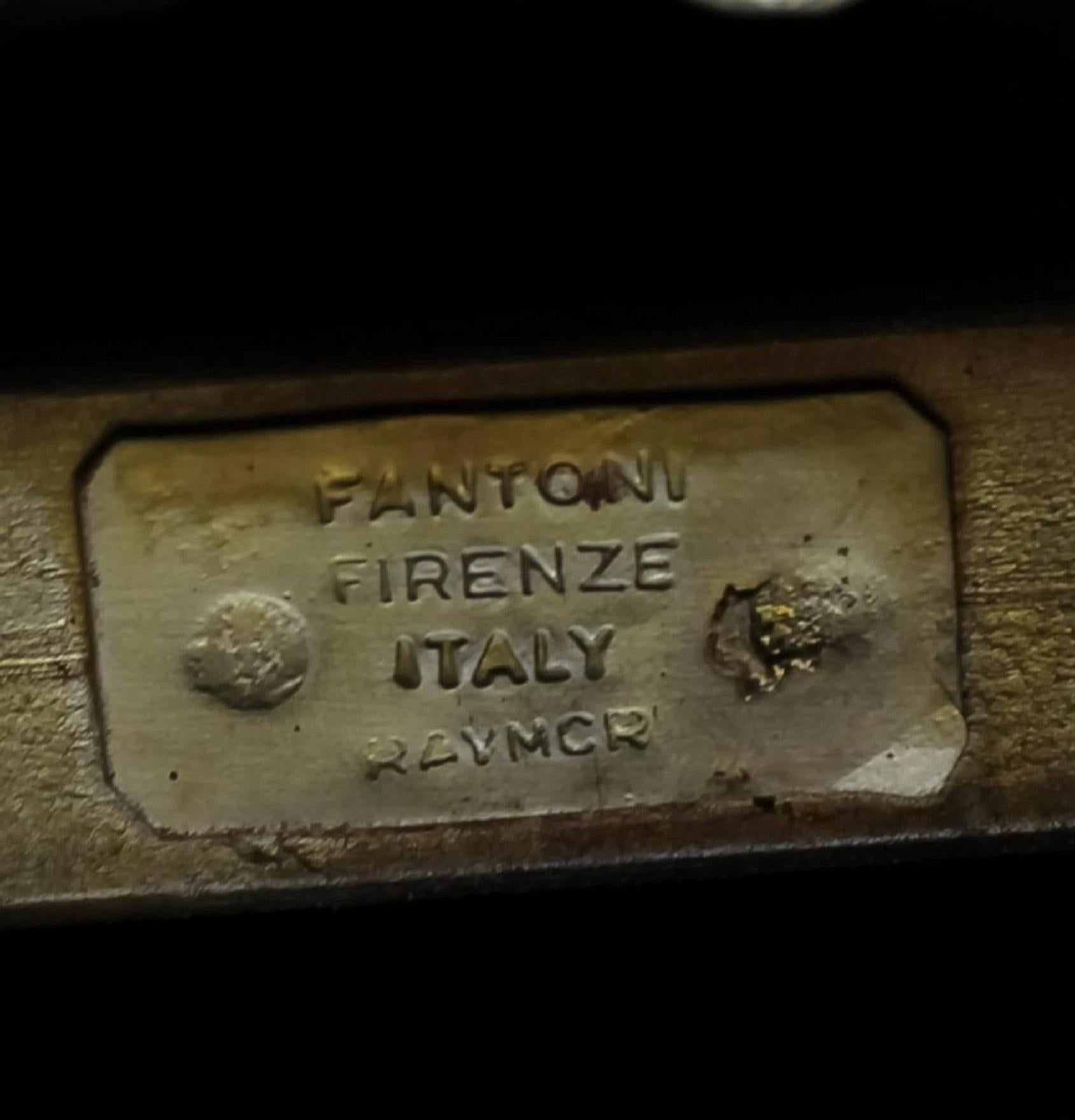 Marcello Fantoni Firenze Raymor Pair Figures Welded Brutalist Italian Sculpture For Sale 2